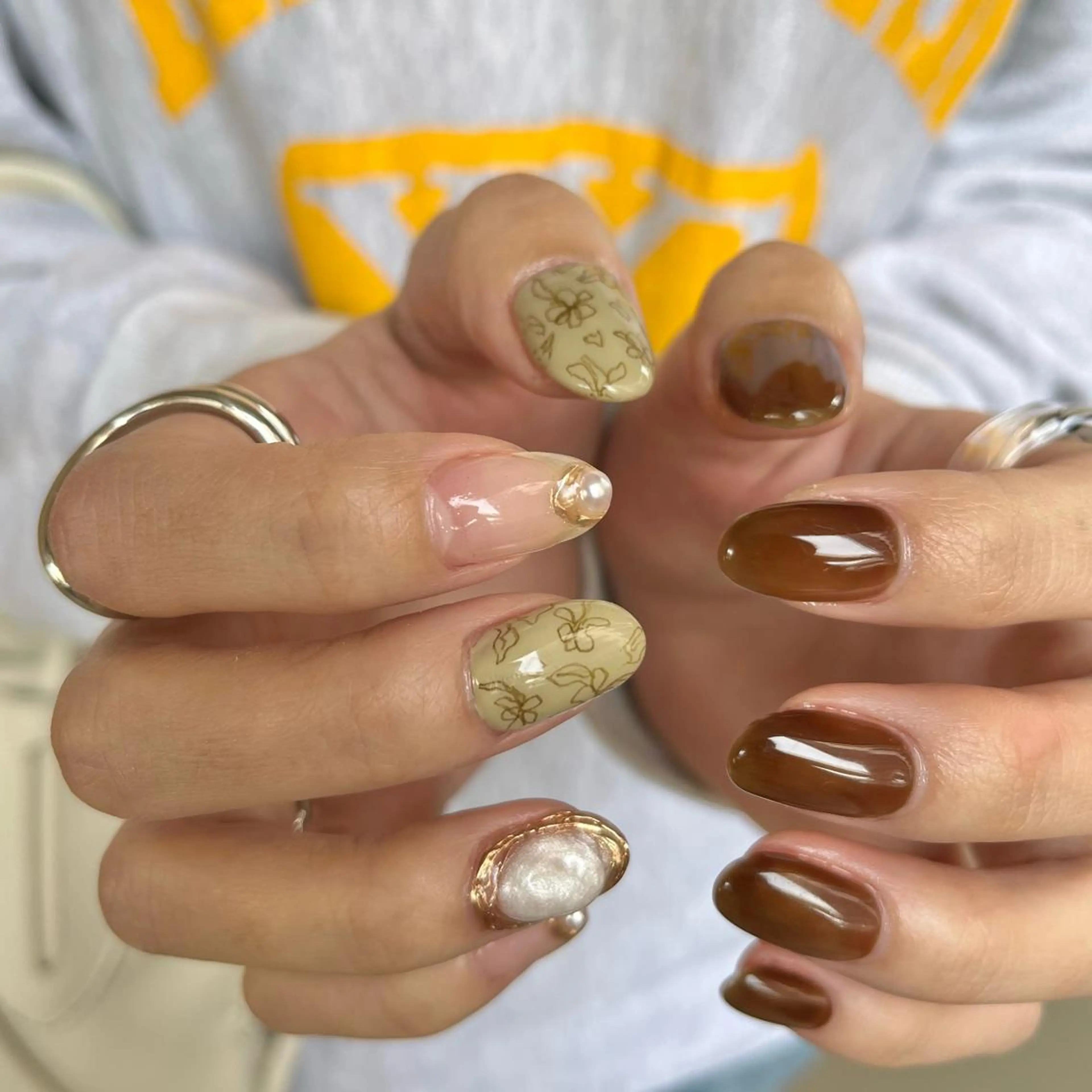 ネイル ハンドネイル nail salon O (en)所属・vegh. nail／阿波座のネイルデザイン