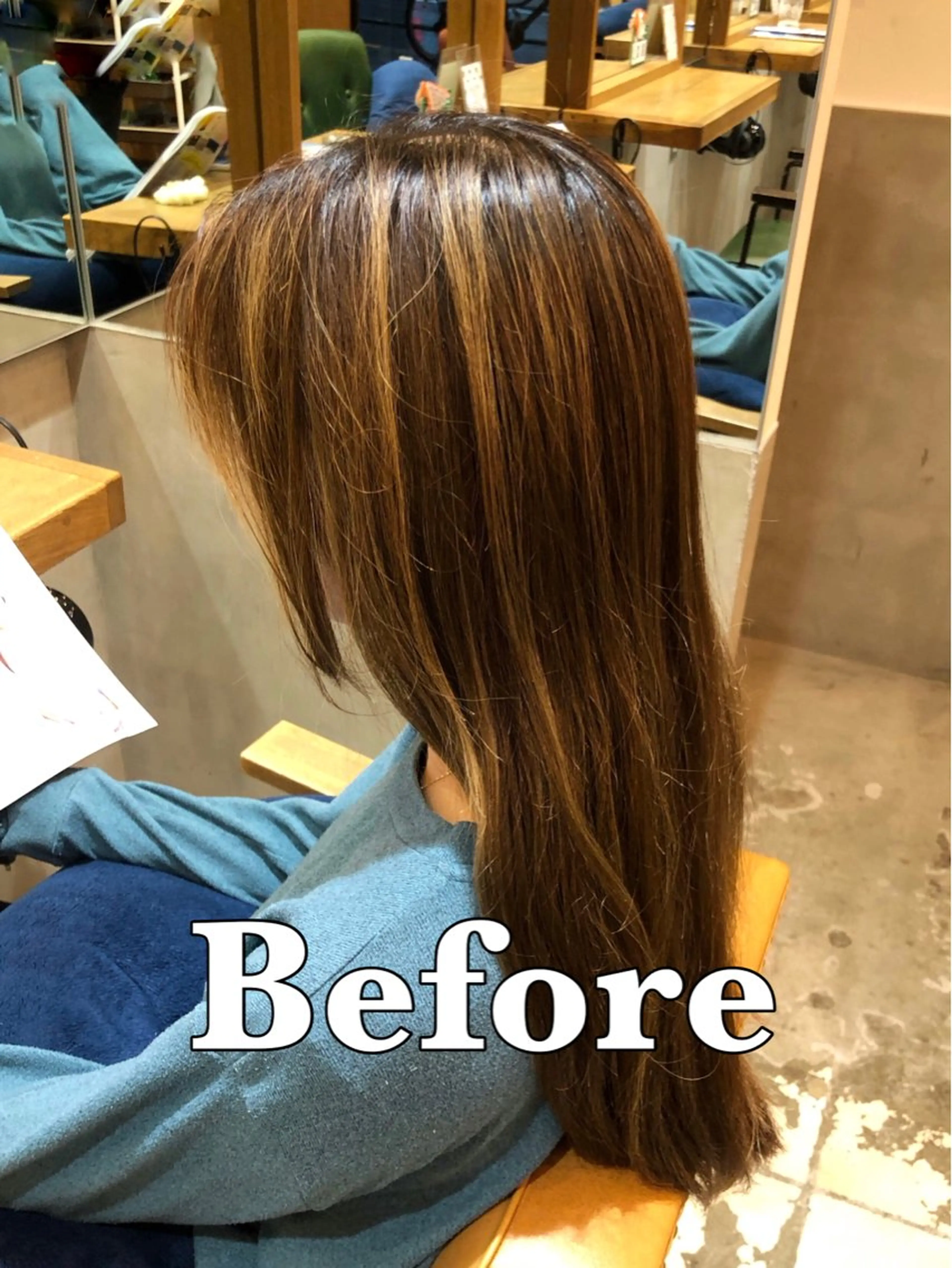 ロング カラー カット ヘアカラー トリートメント ✂️RIKUKI🎨 【駒込美容師🎀】のヘアスタイル