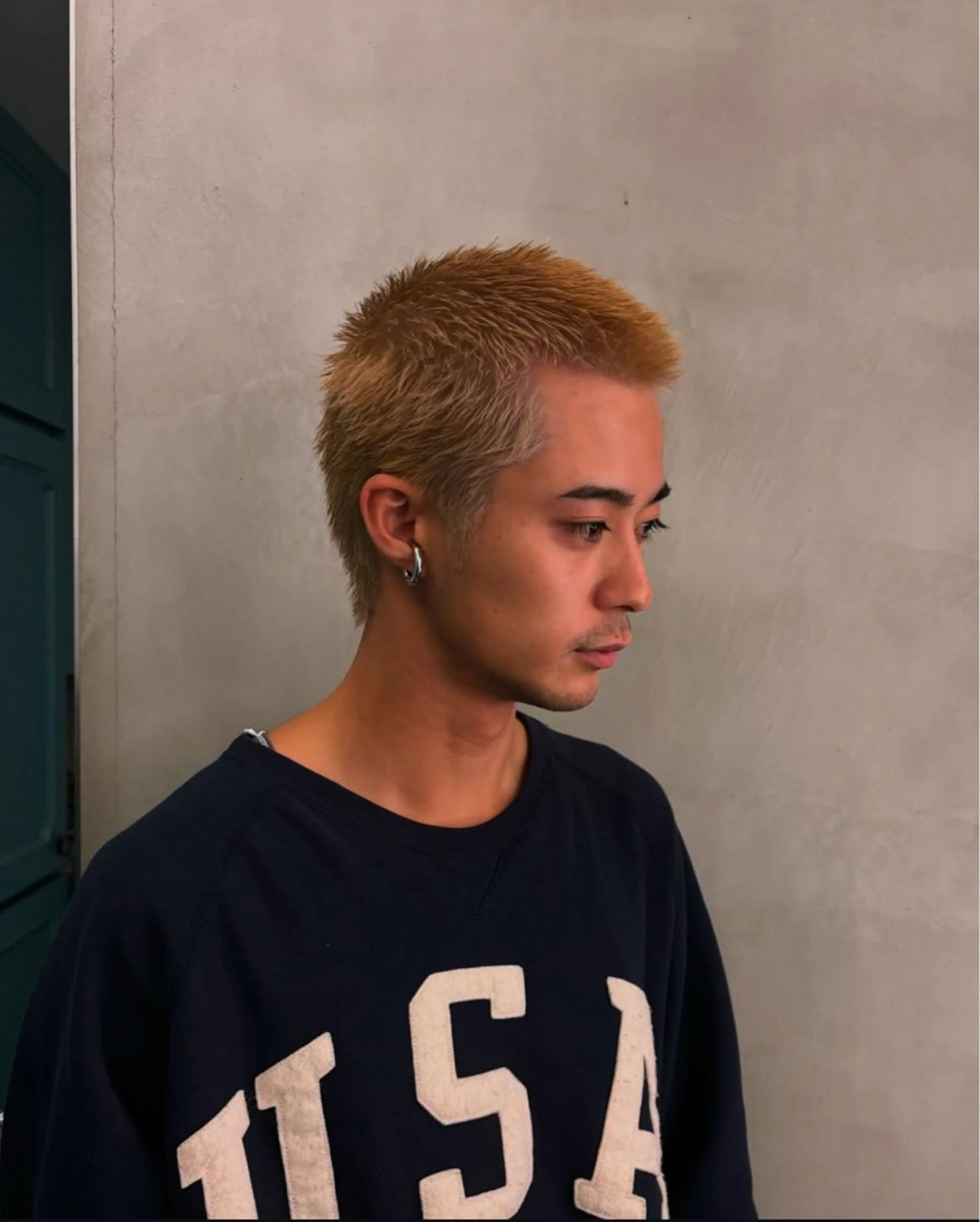 ショート カラー メンズ カット ヘアカラー トリートメント 💈メンズ特化💈 テッペイのヘアスタイル