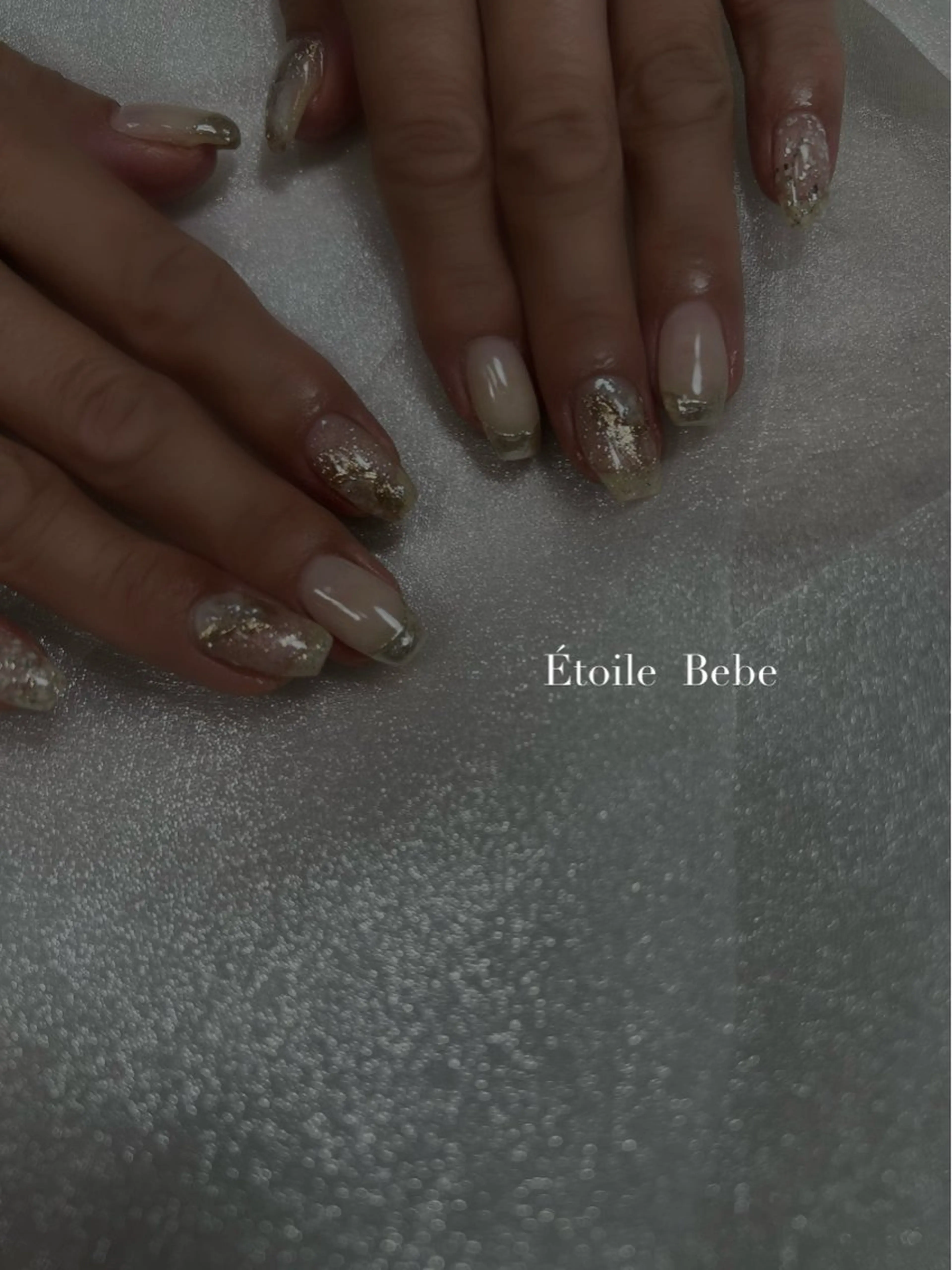 ネイル ニュアンスネイル Étoile Bebeのネイルデザイン