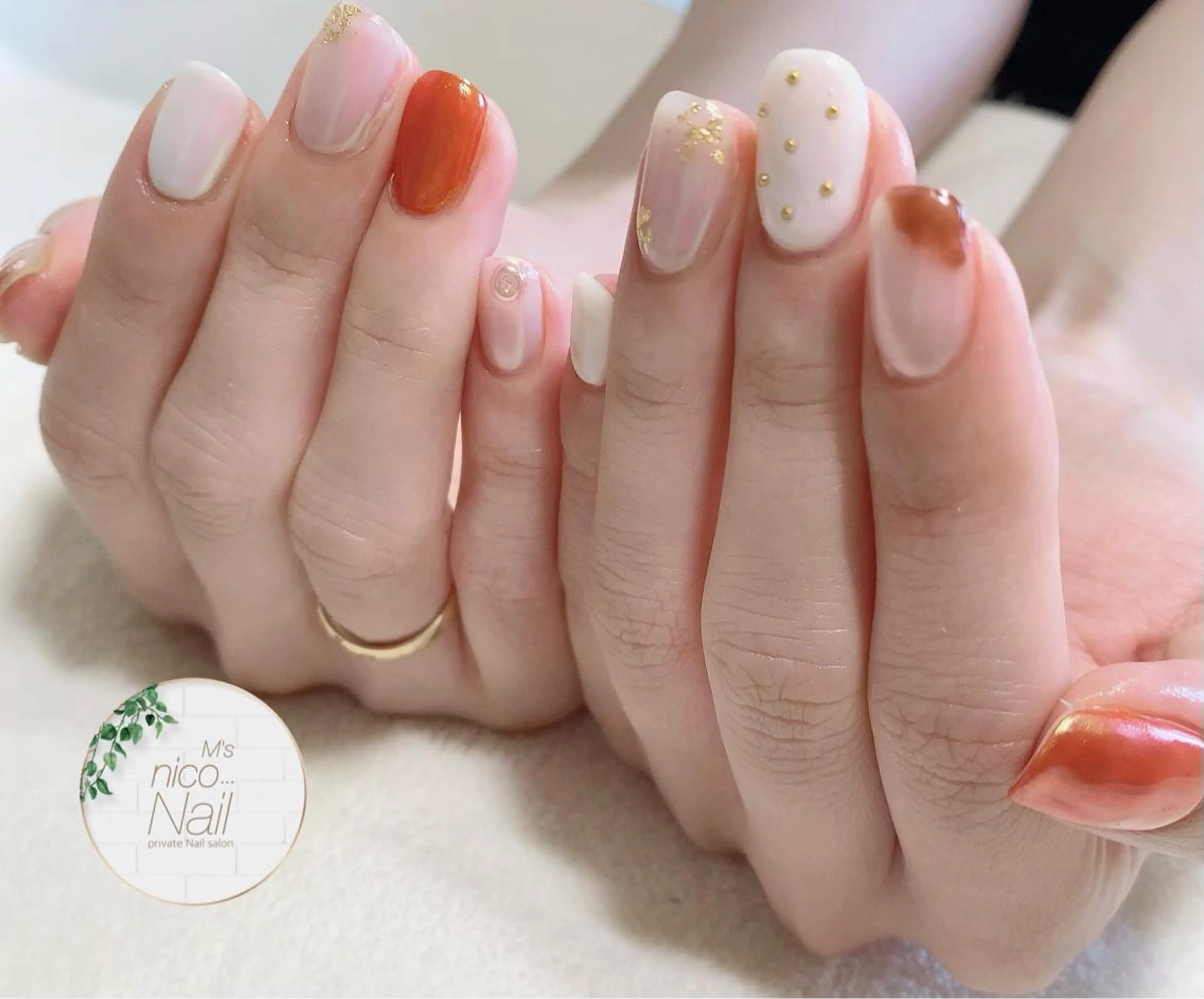 人気No.1🩷ハンドネイル🩷デザインあり✨3本～5本。※当店オフ込の写真