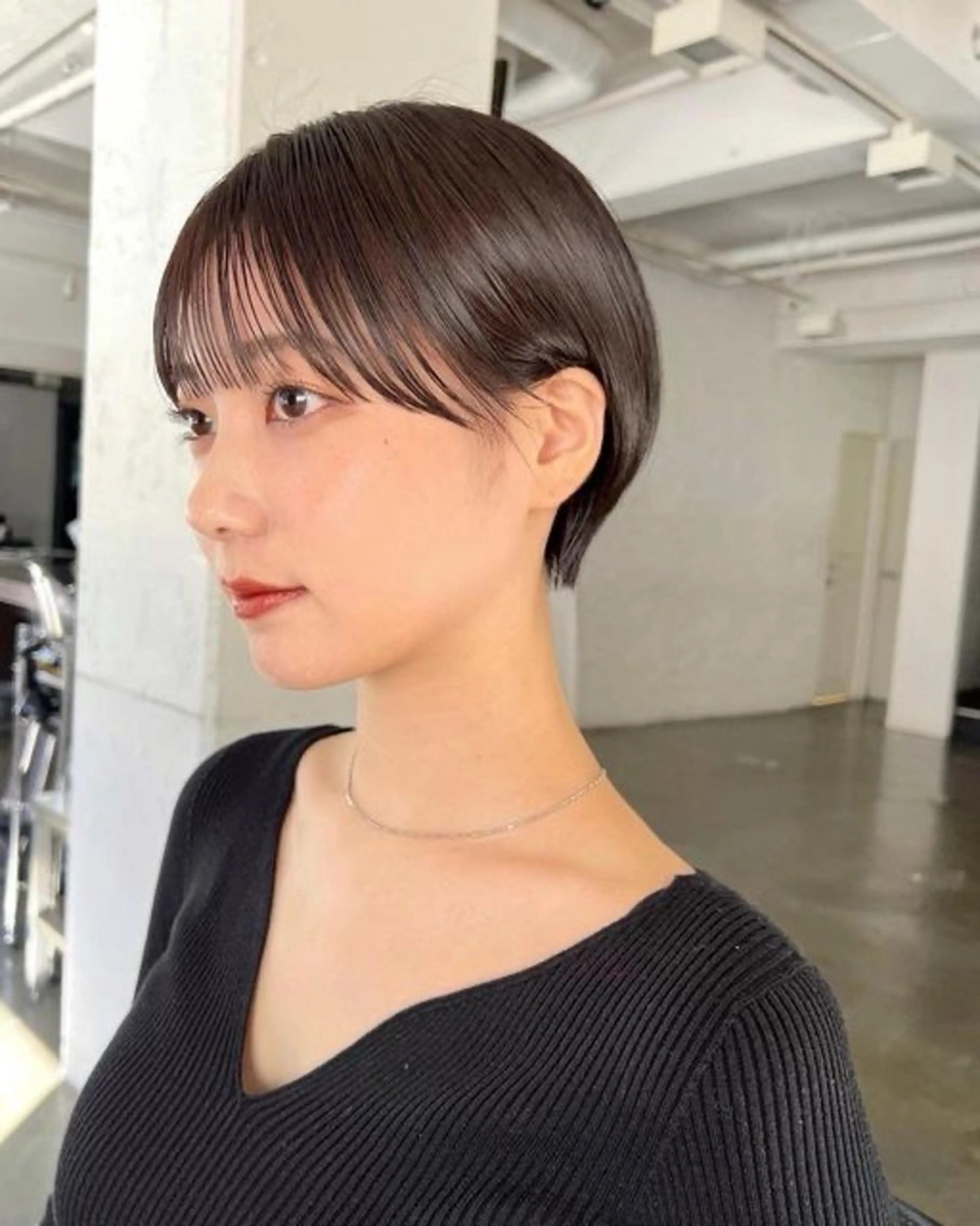 ショート ROBBY表参道所属・木村【ショート/ 耳だしショート】のヘアスタイル