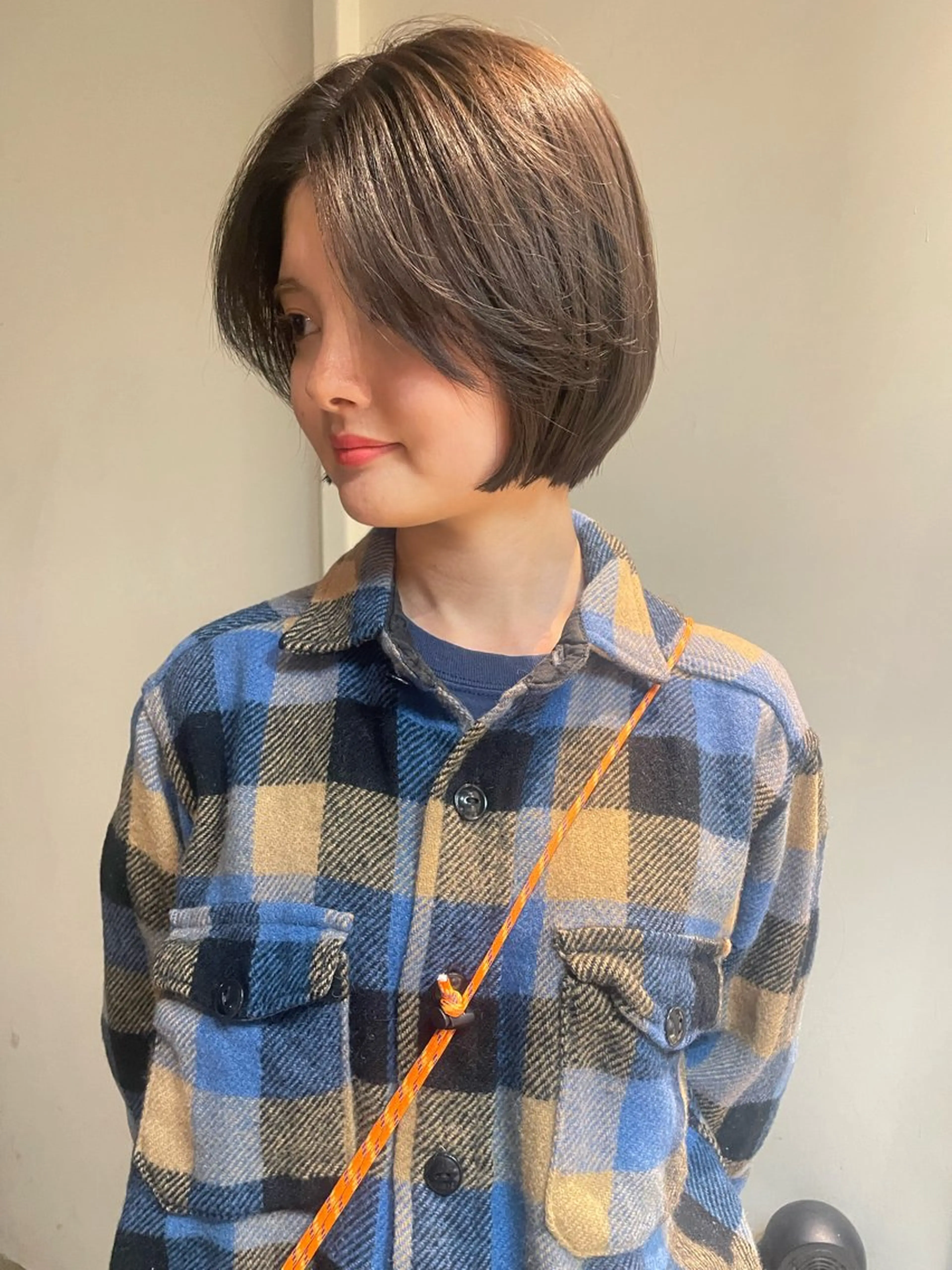 ショート ハナ🌼 ボブ/透明感カラーのヘアスタイル