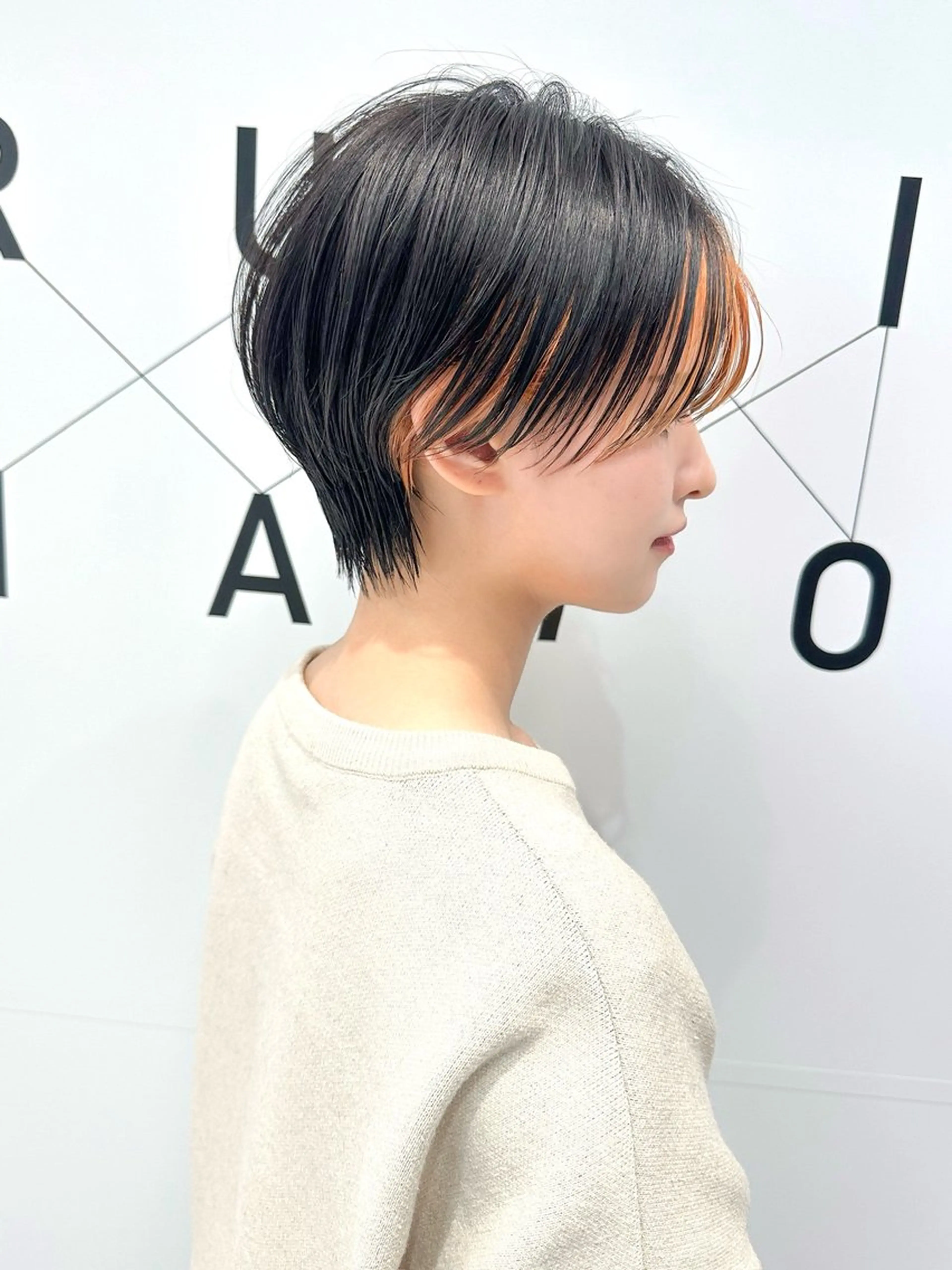 ショート ハルキミナトジャパン横浜所属・美髪矯正/髪質改善 /艶髪/千田理名🪞のヘアスタイル