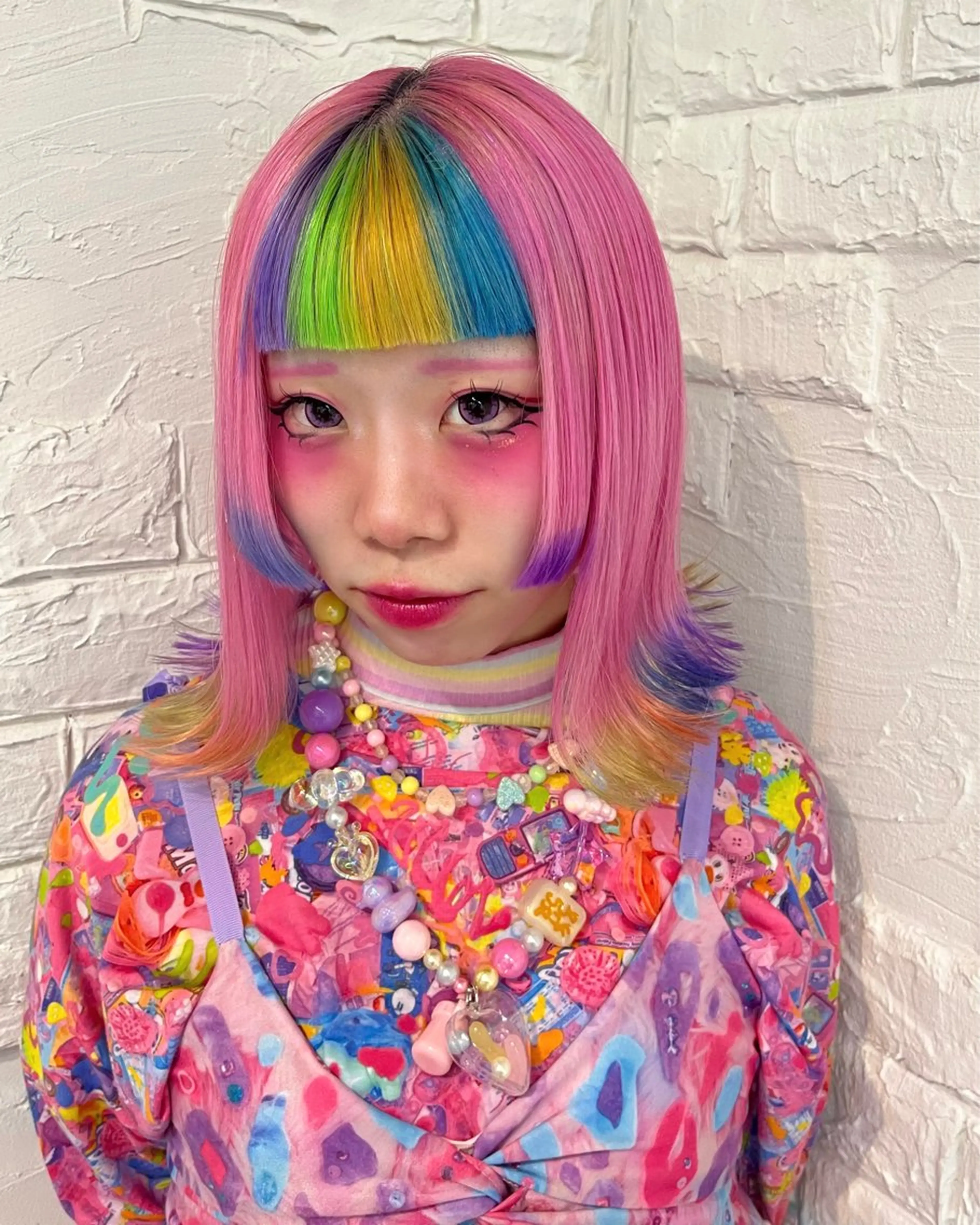 ミディアム カラー ヘアカラー uros.所属・🩵aiko / モデル募集中️🩵のヘアスタイル