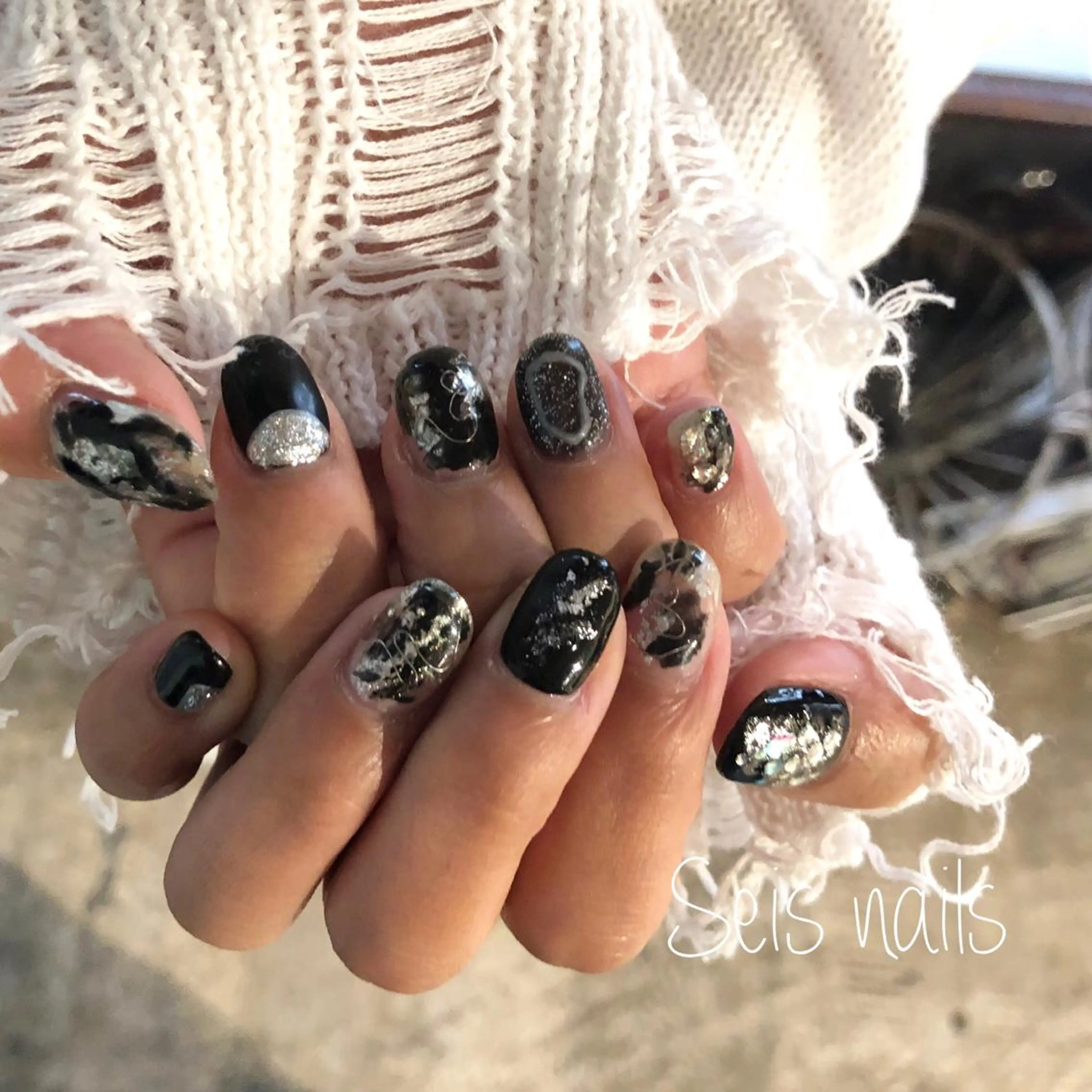 ネイル ハンドネイル Seis Shihoのネイルデザイン