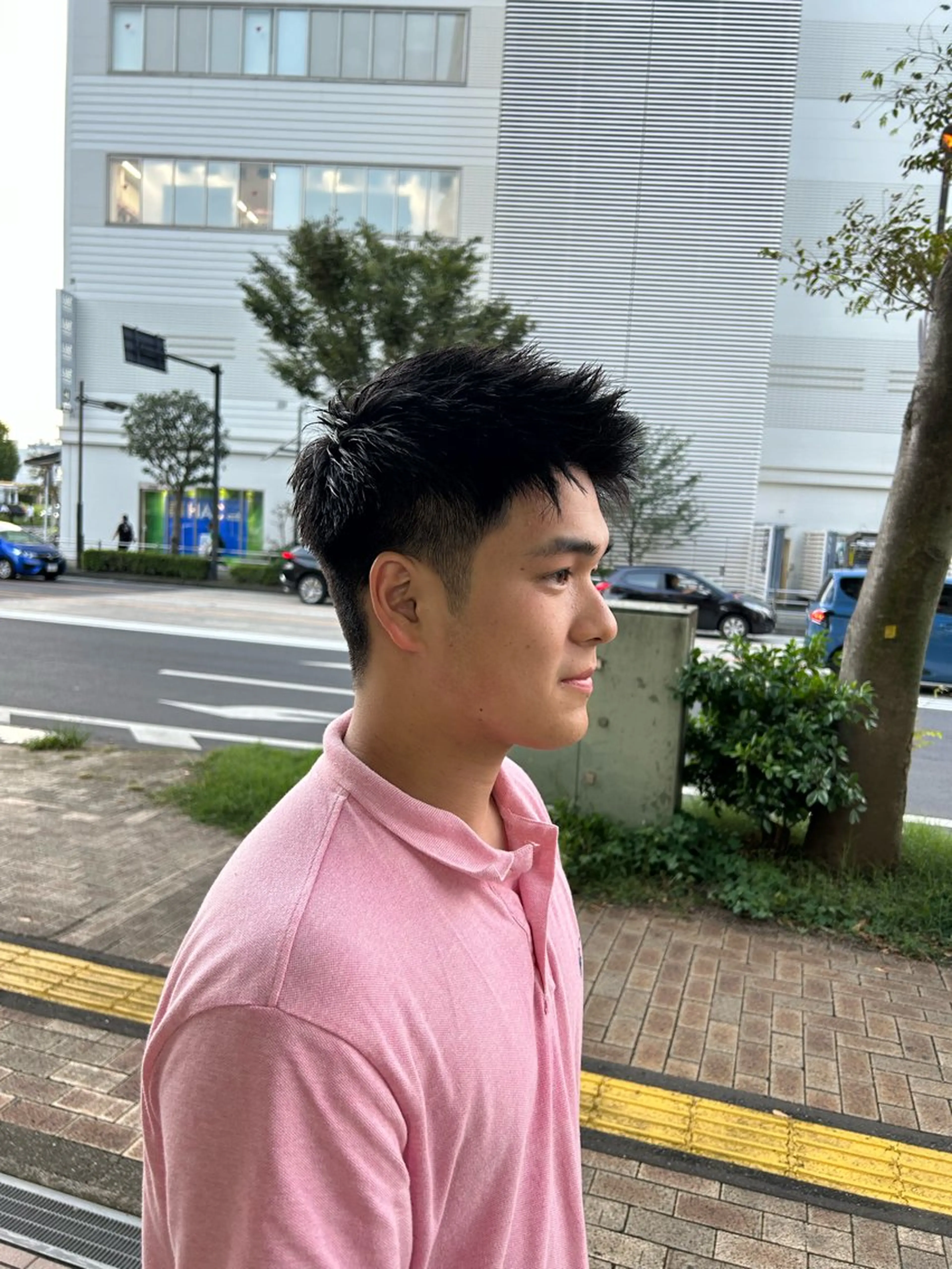 ショート メンズ メンズパーマの達人 /タカシマ　ダイスケのヘアスタイル