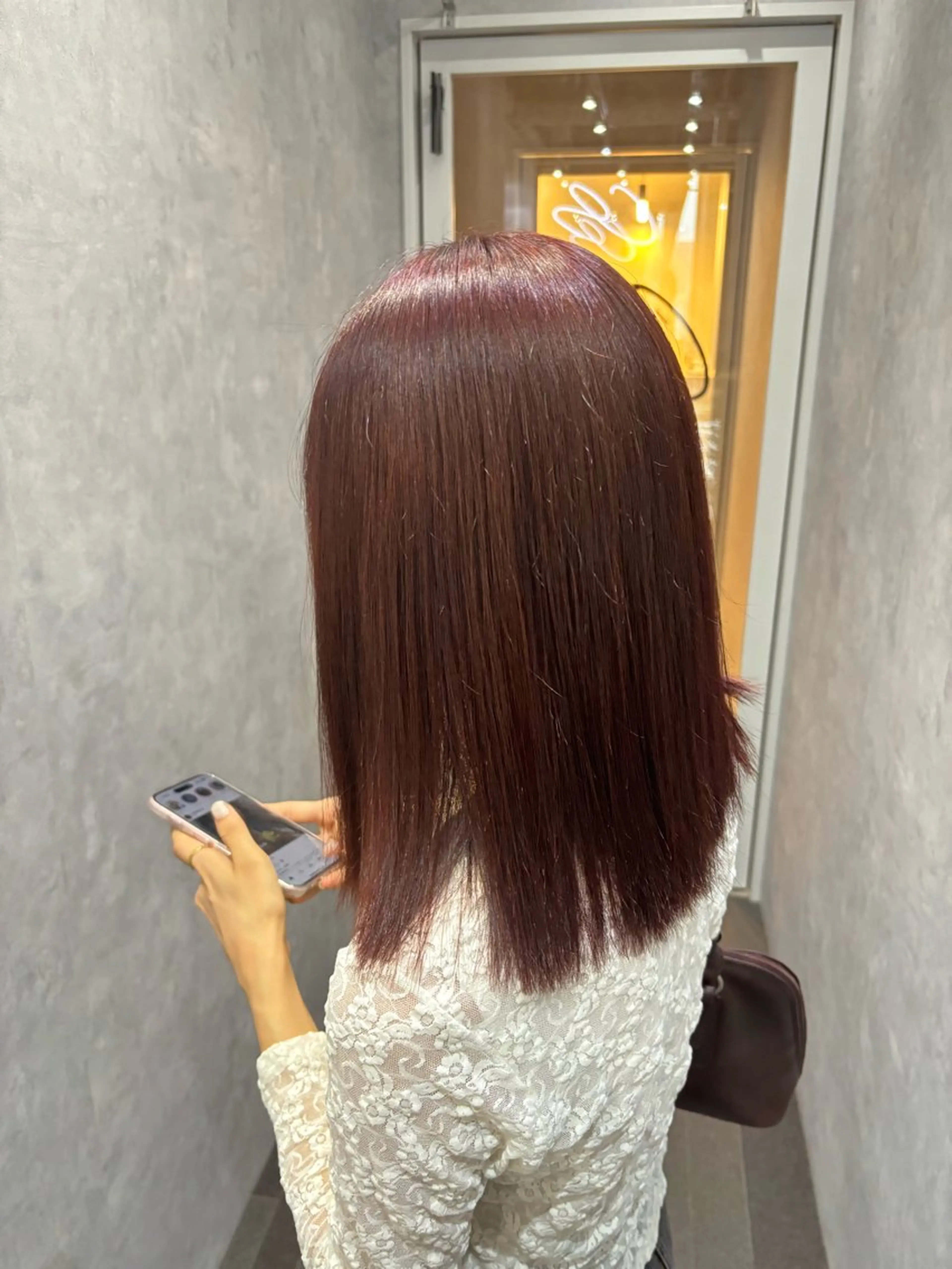 ミディアム CS made by SHACHU 栄所属・山田 瑛司のヘアスタイル