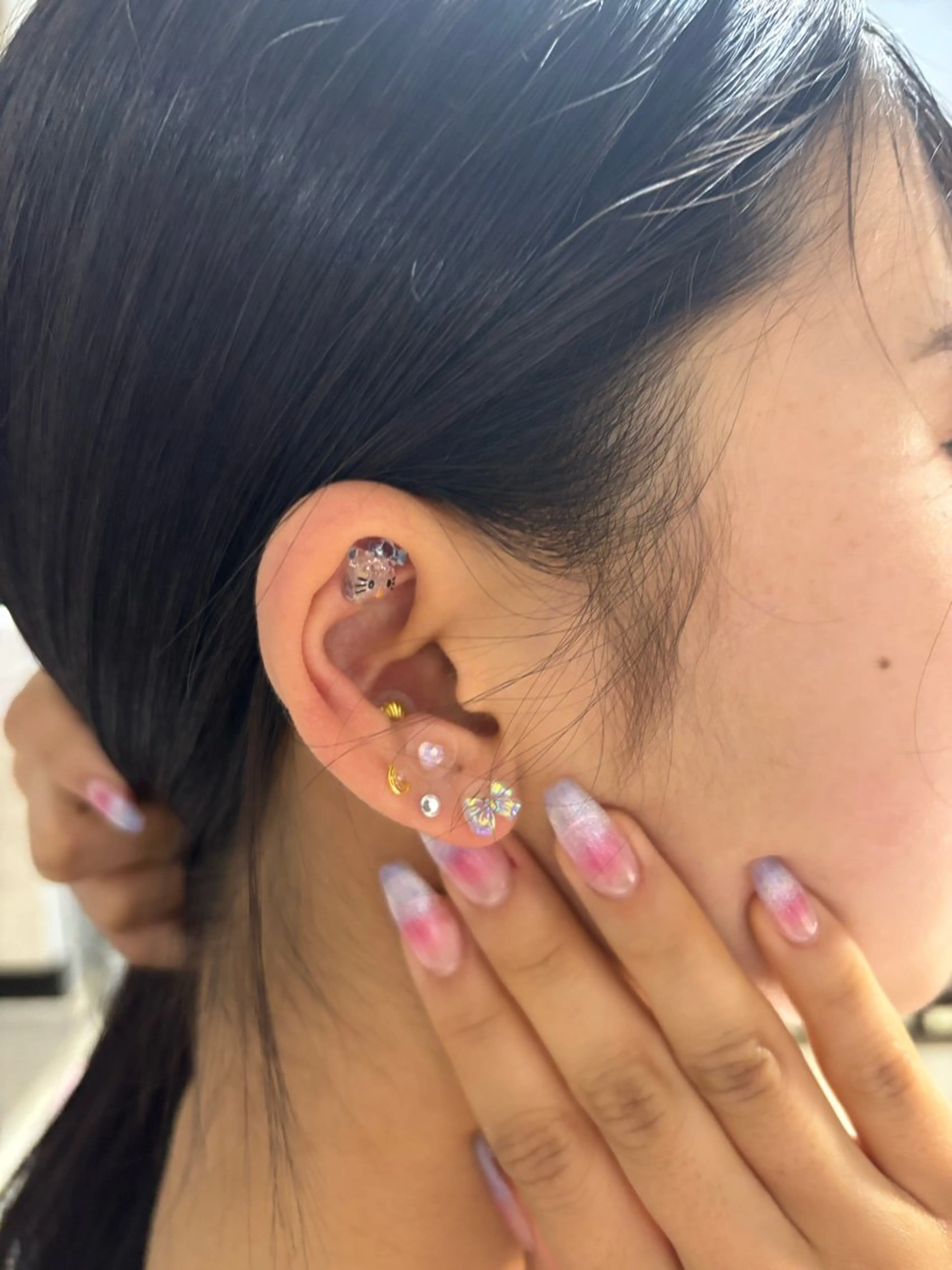 リラク Ribbon nailのネイルデザイン
