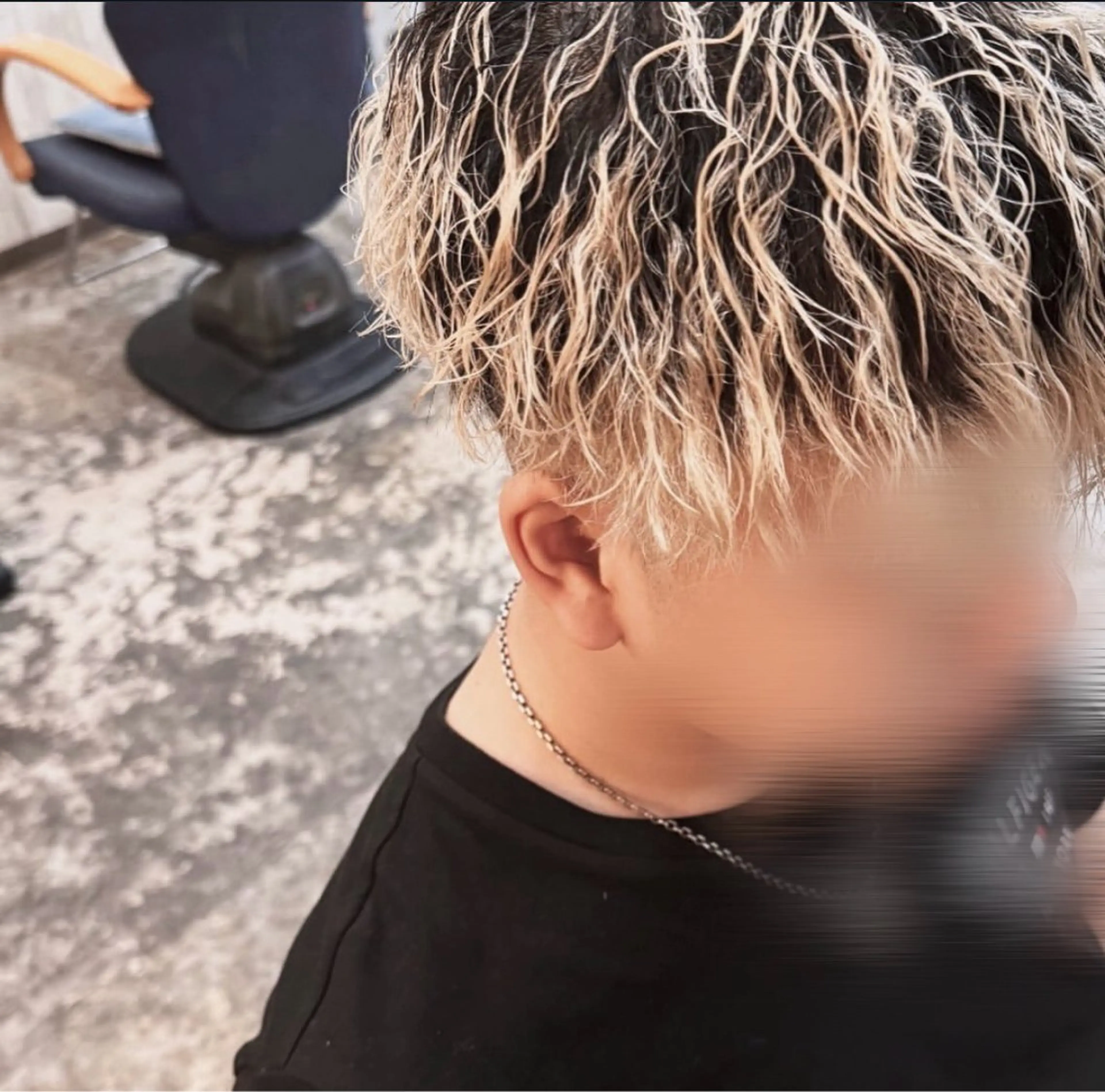 (メンズ)カラー＋クイックトリートメント＋仕上げセットの写真