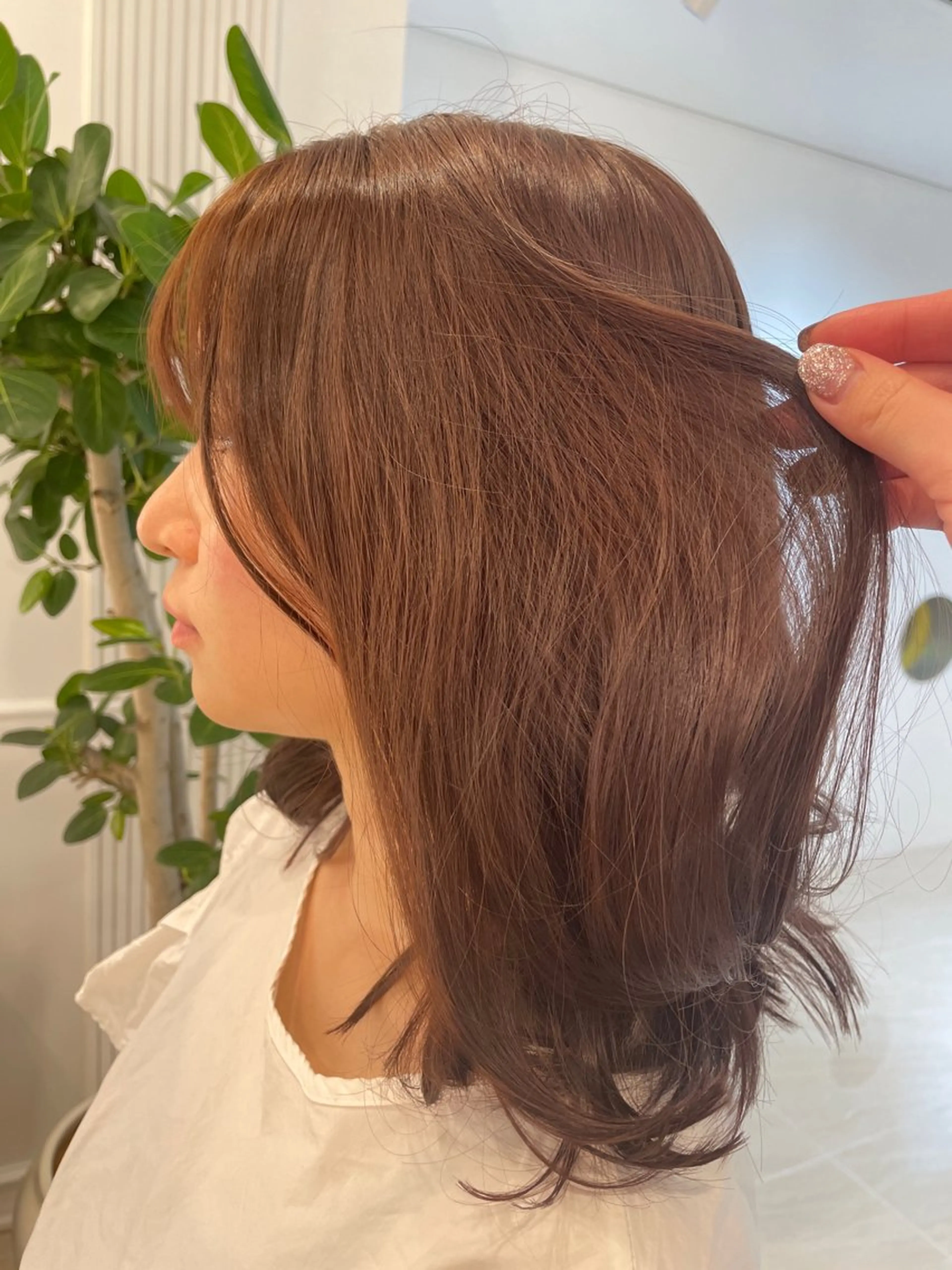 ミディアム nico. Julieのヘアスタイル