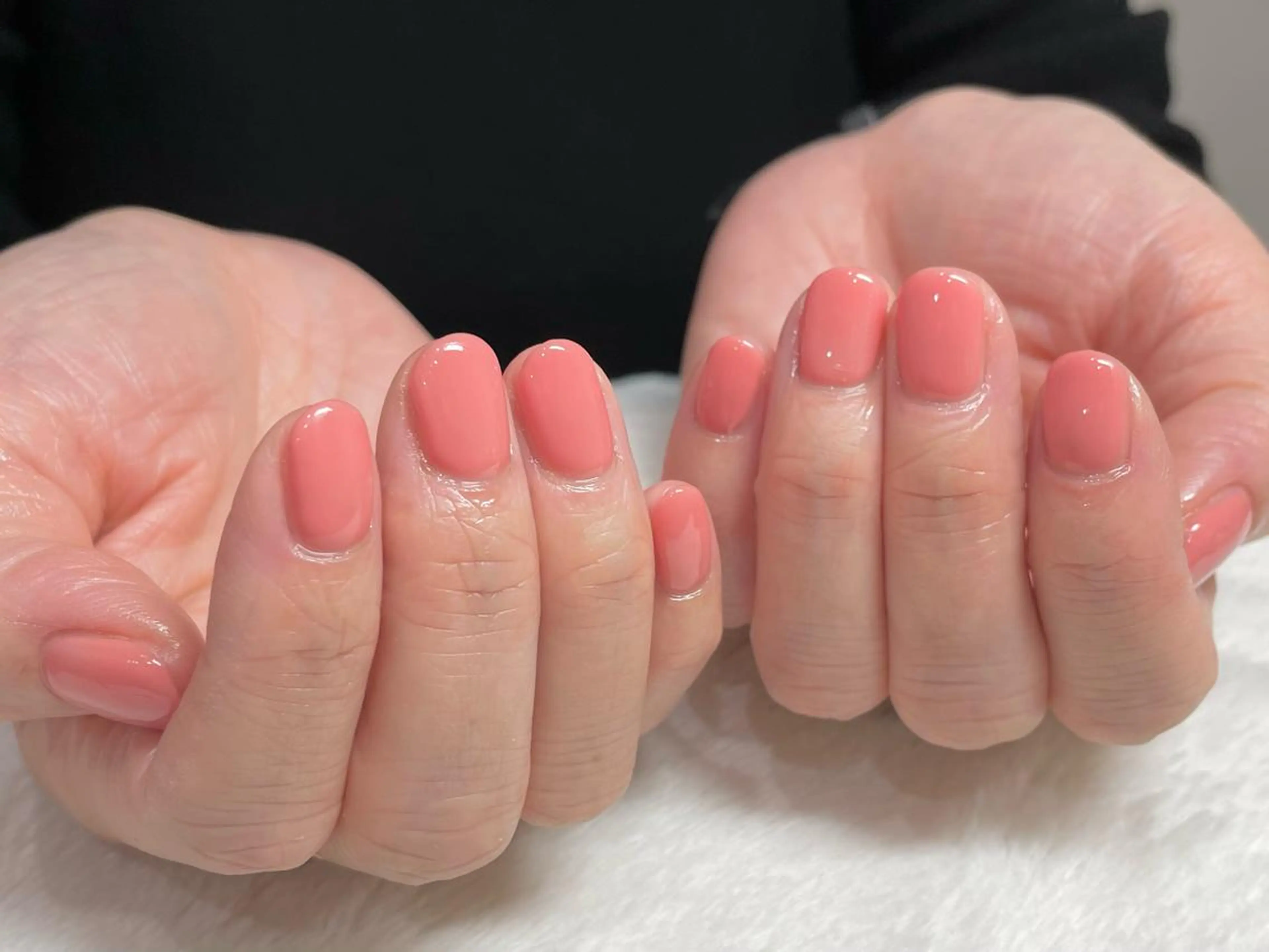 ネイル ワンカラーネイル riri nail所属・riri-nail Rie Endoのネイルデザイン