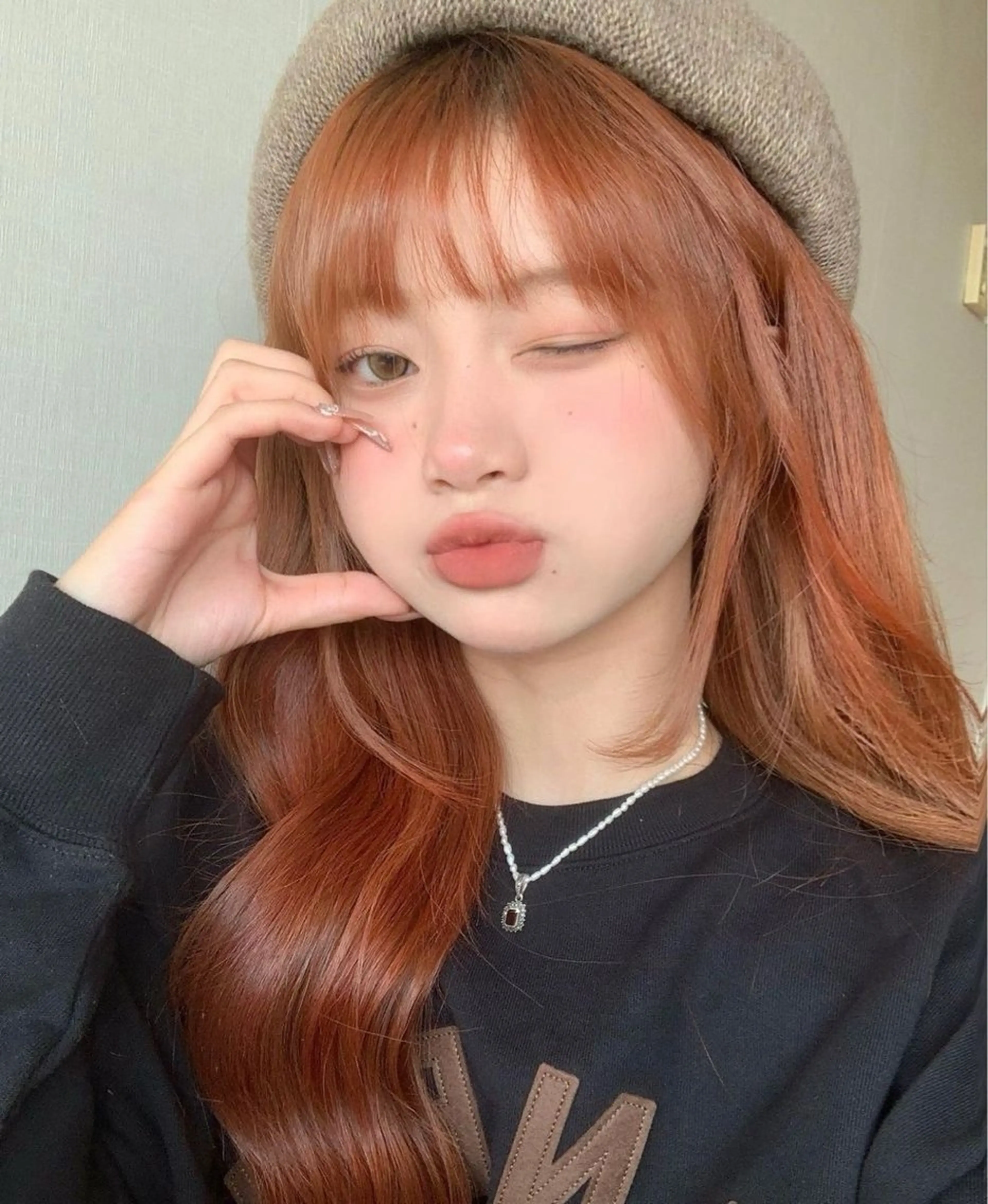 ロング カラー 💗トレンド暖色ヘア Natsumi 💗のヘアスタイル