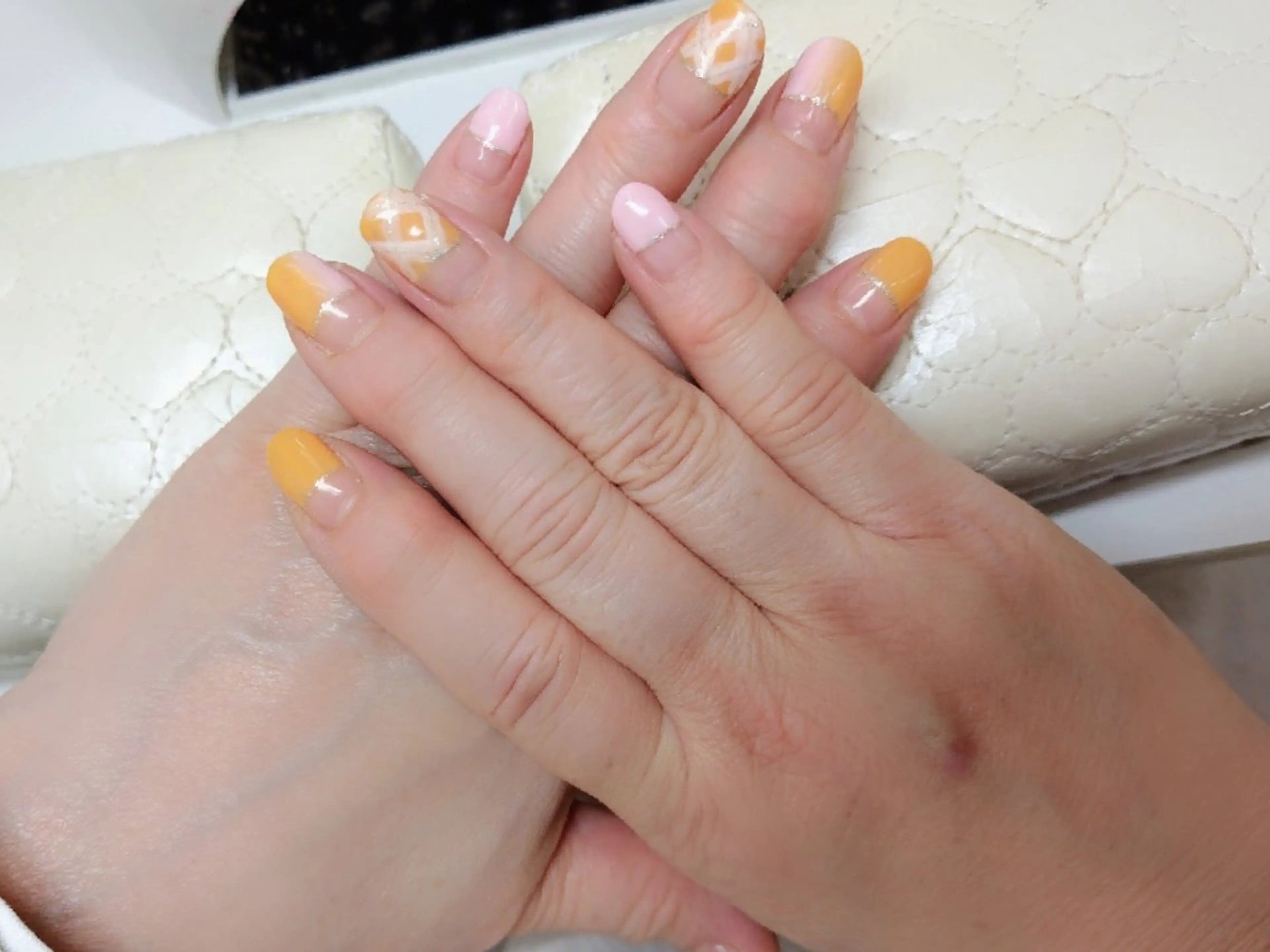 ネイル ハンドネイル 黒浜 ちなみのネイルデザイン