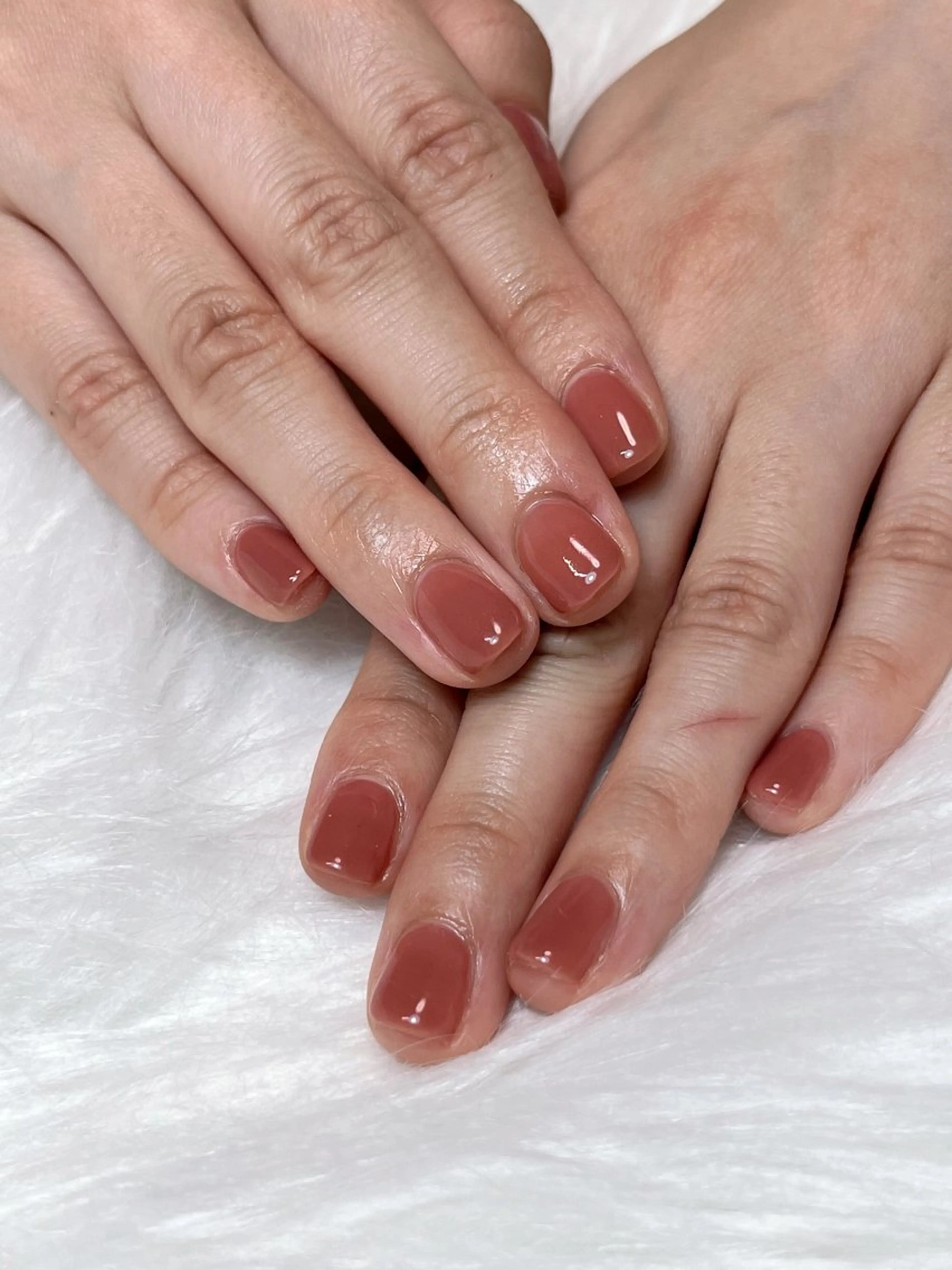 ネイル ワンカラーネイル ハンドネイル nail salon epeのネイルデザイン