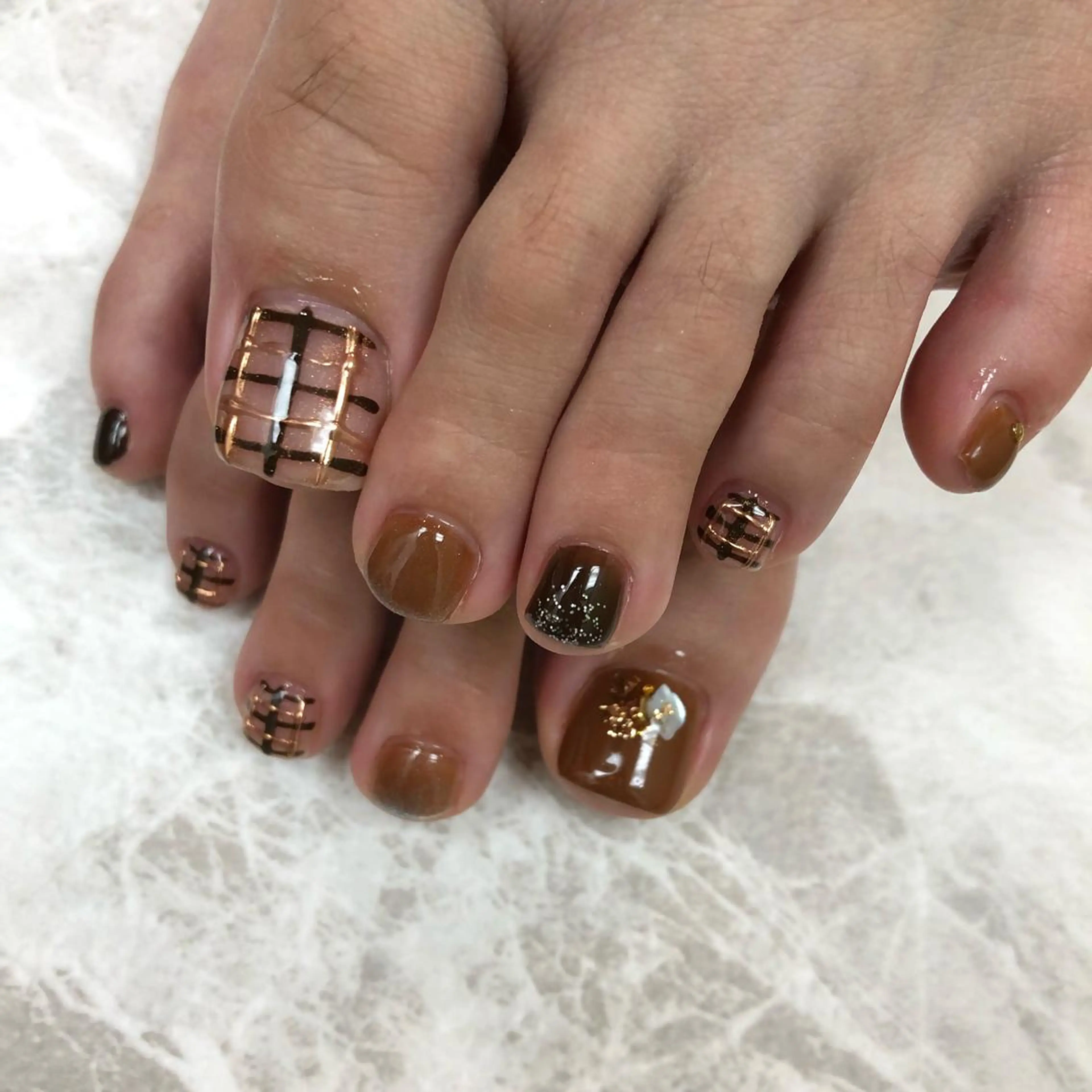 ネイル フットネイル フットネイル Irodim所属・MOKA NAKAGAWAのネイルデザイン