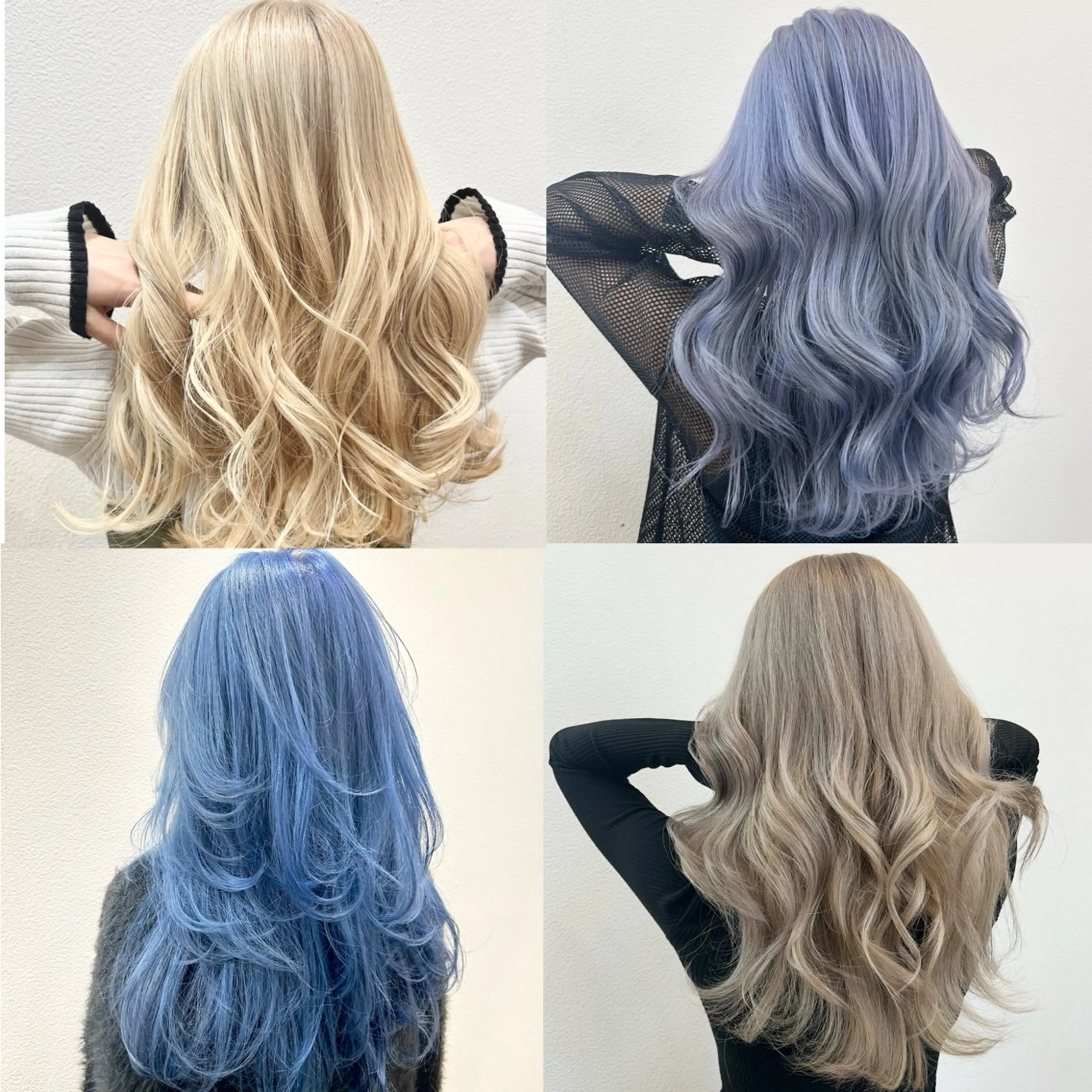 ロング カラー カット ヘアカラー トリートメント Maya🦋 ハイトーン特化のヘアスタイル