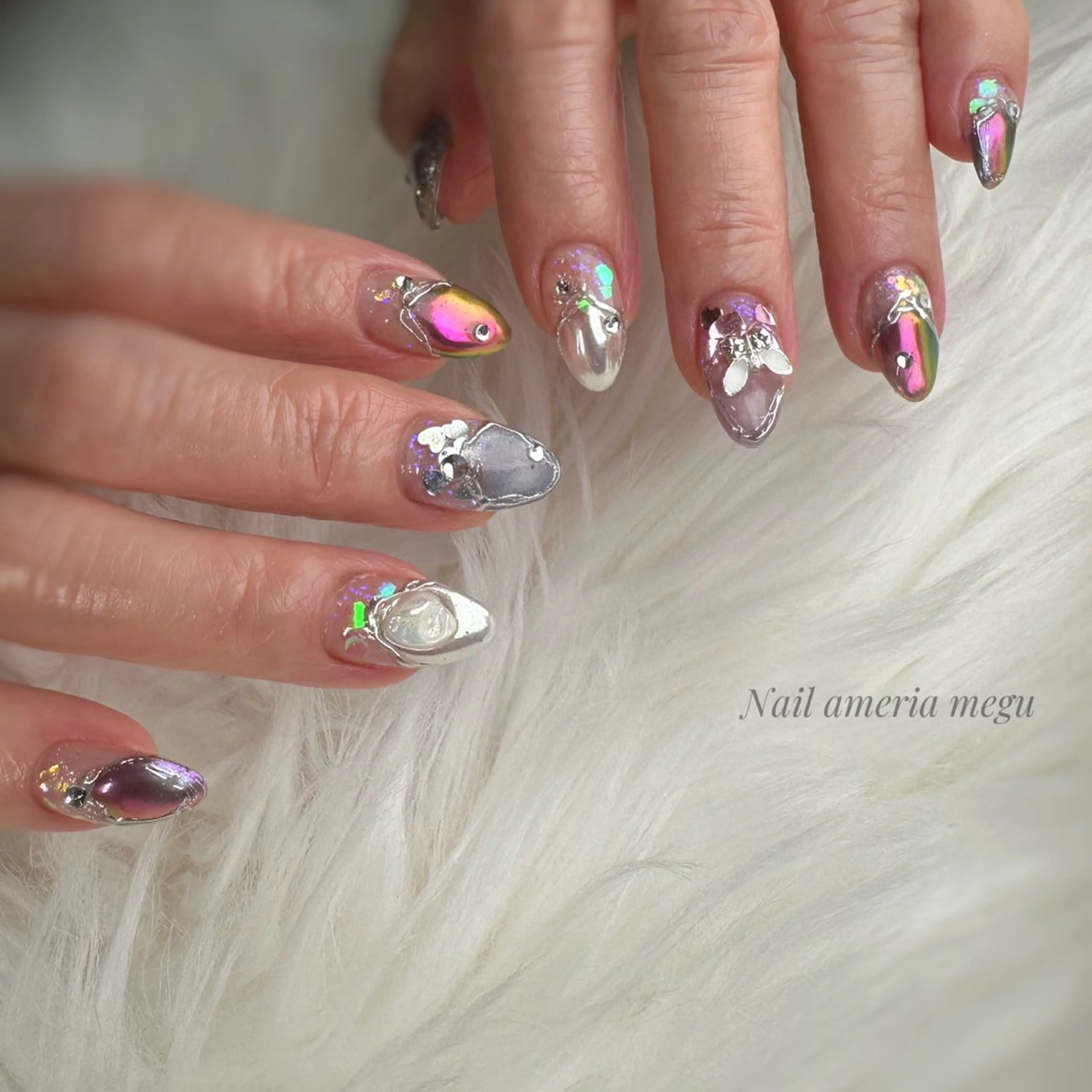 ネイル ハンドネイル Nail ameria megu所属・ameria meguのネイルデザイン