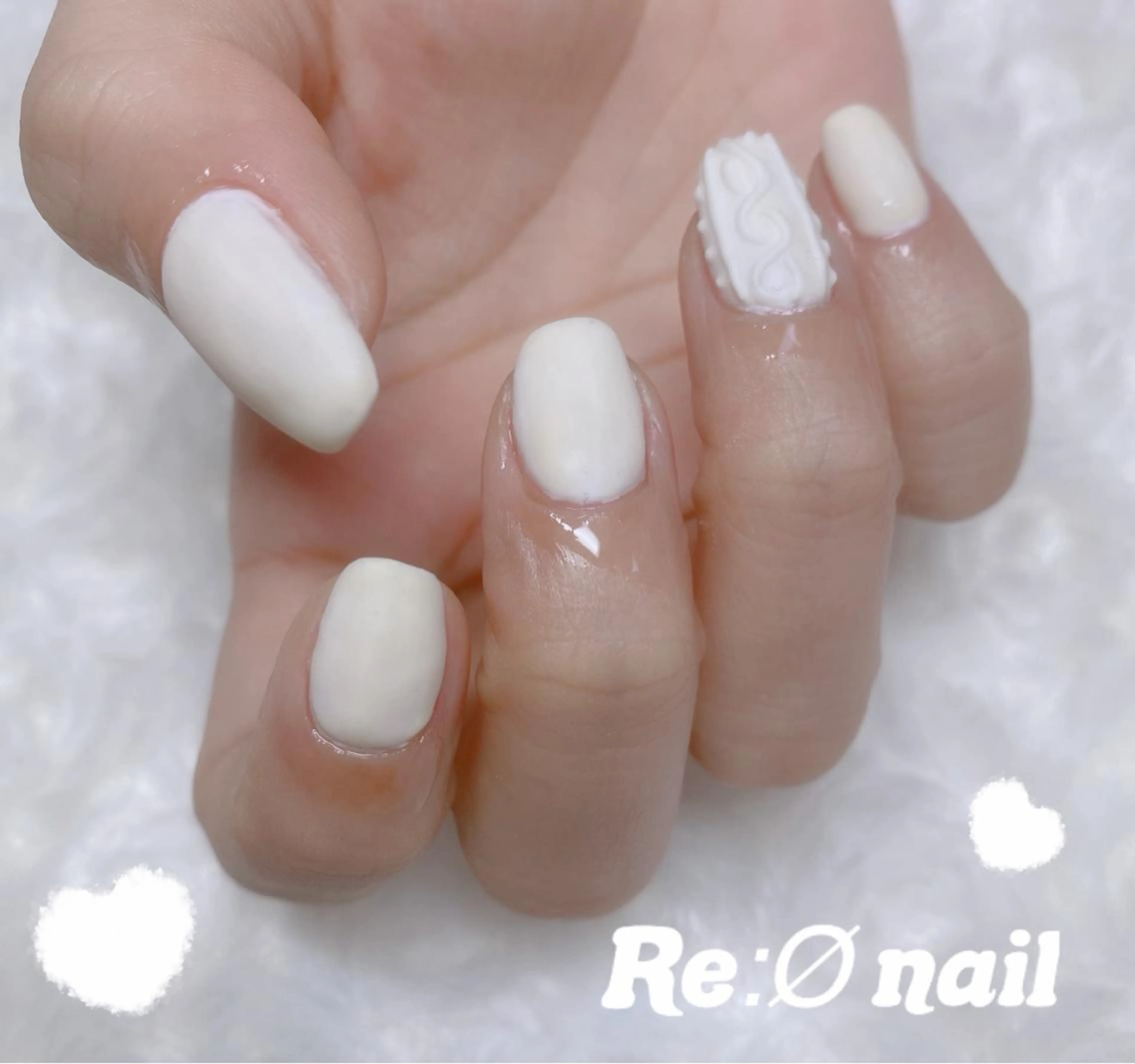ネイル ハンドネイル Re:Ø nail 🩵TSUJIのネイルデザイン