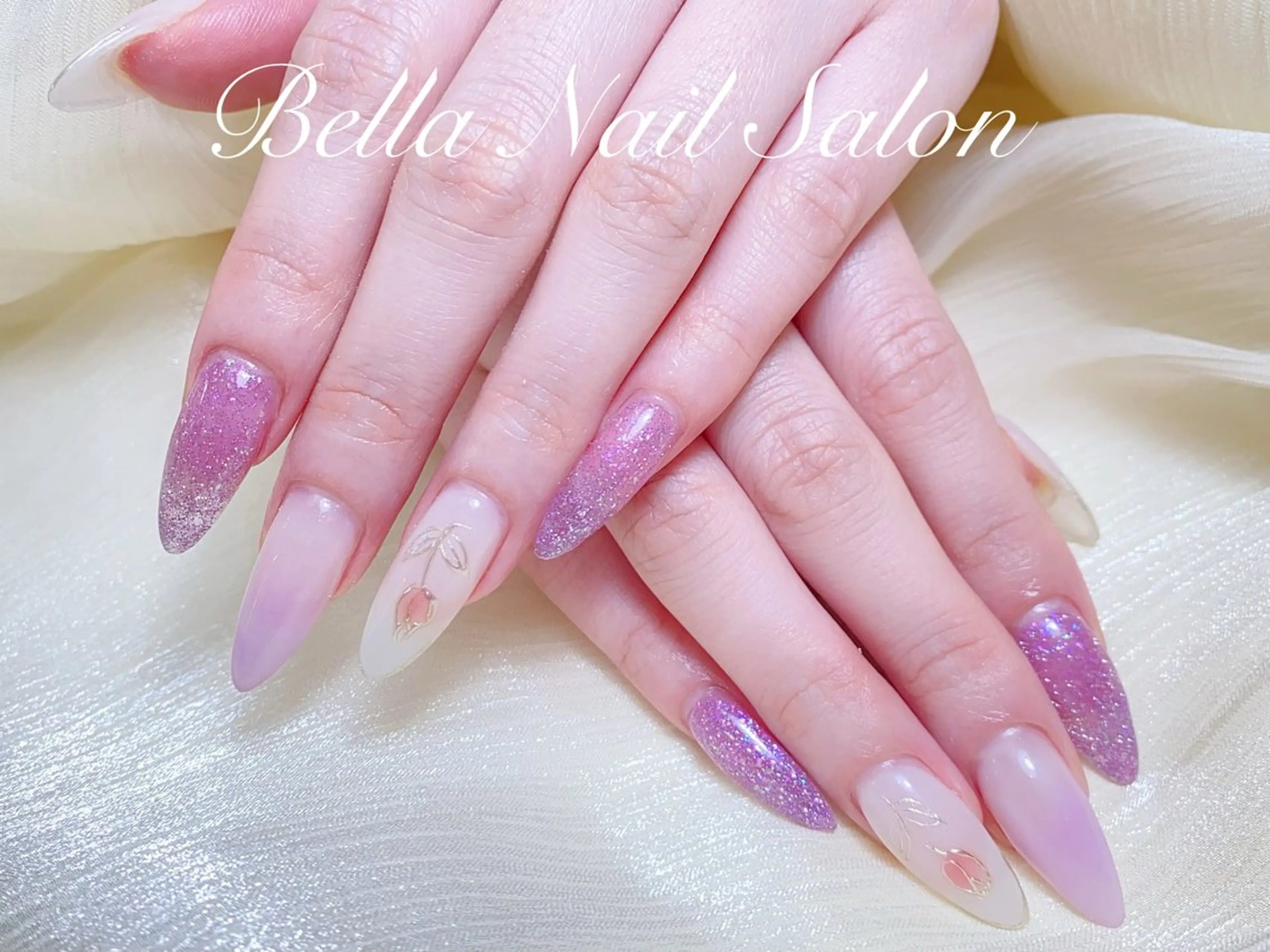 ネイル 持ち込み ハンドネイル Bella Nail Salon 【パラジェル／フィルイン／長さ出し】所属・Bella Nail Salonパラジェルのネイルデザイン