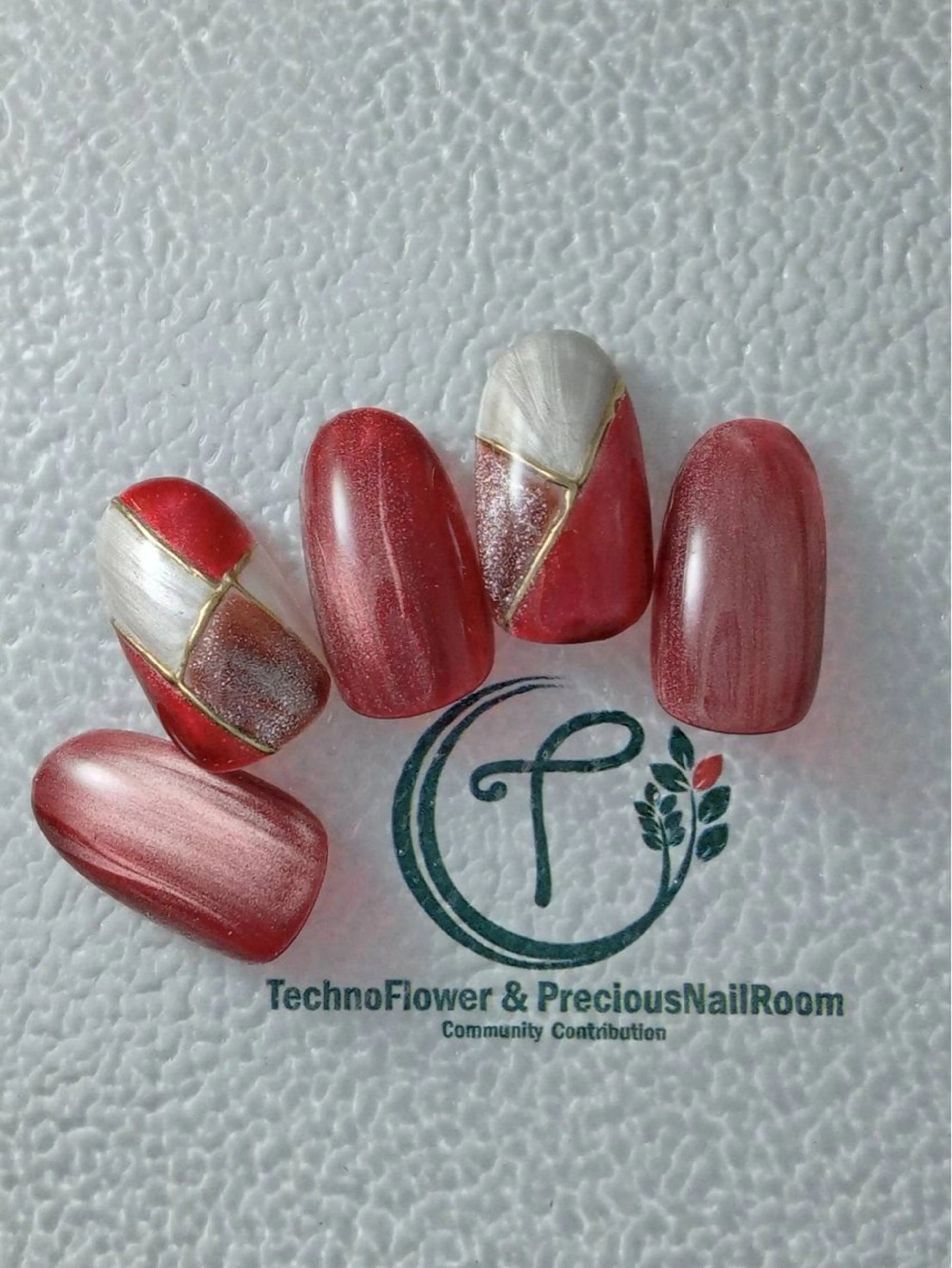 ネイル フラワーネイル precious nail room所属・precious nail  roomのネイルデザイン