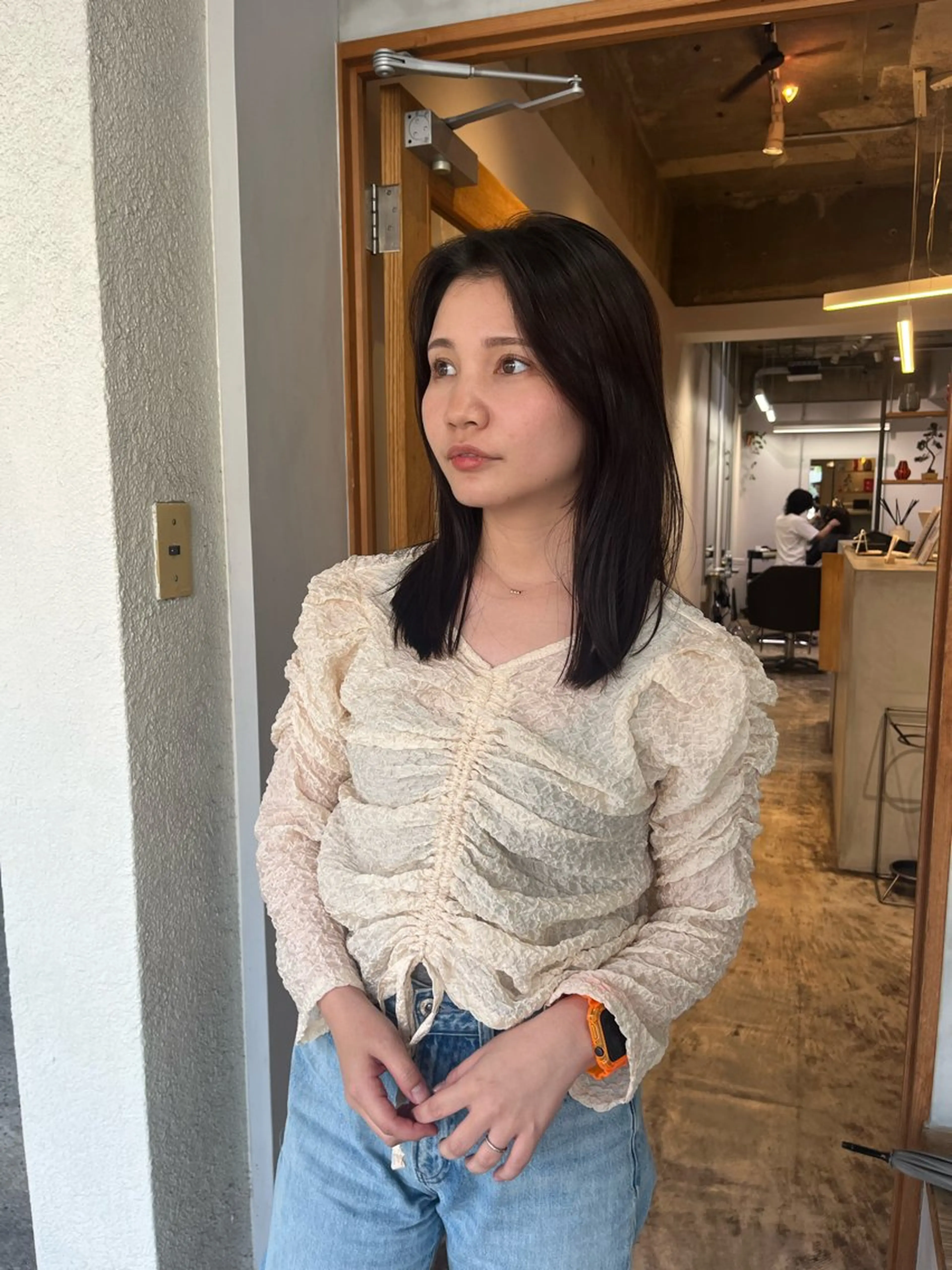 ミディアム カラー ロエ平尾山荘所属・ショート/ハイライト /平尾/薬院/綜一郎のヘアスタイル