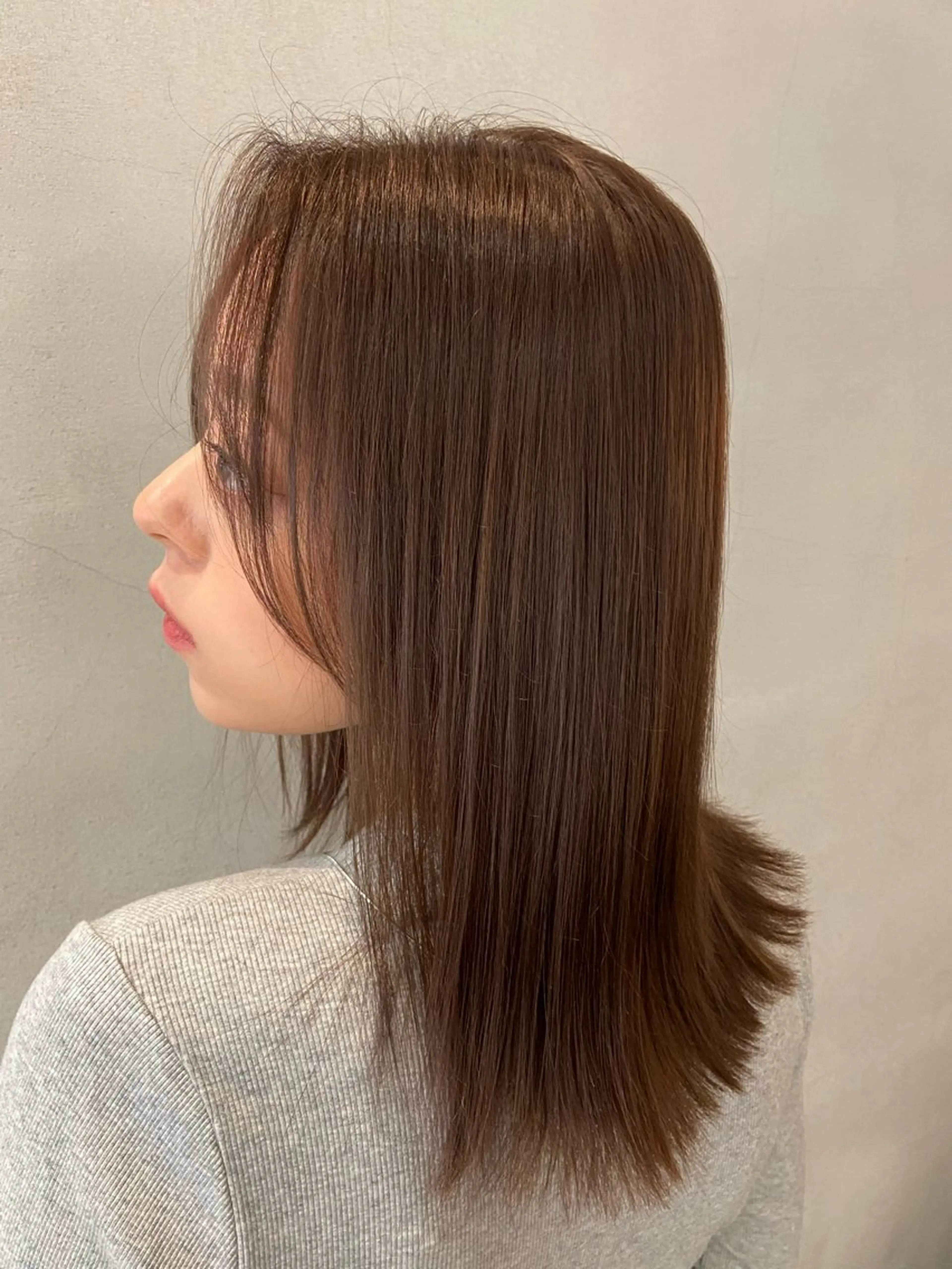 ミディアム カラー Loave所属・岩倉 稜真のヘアスタイル