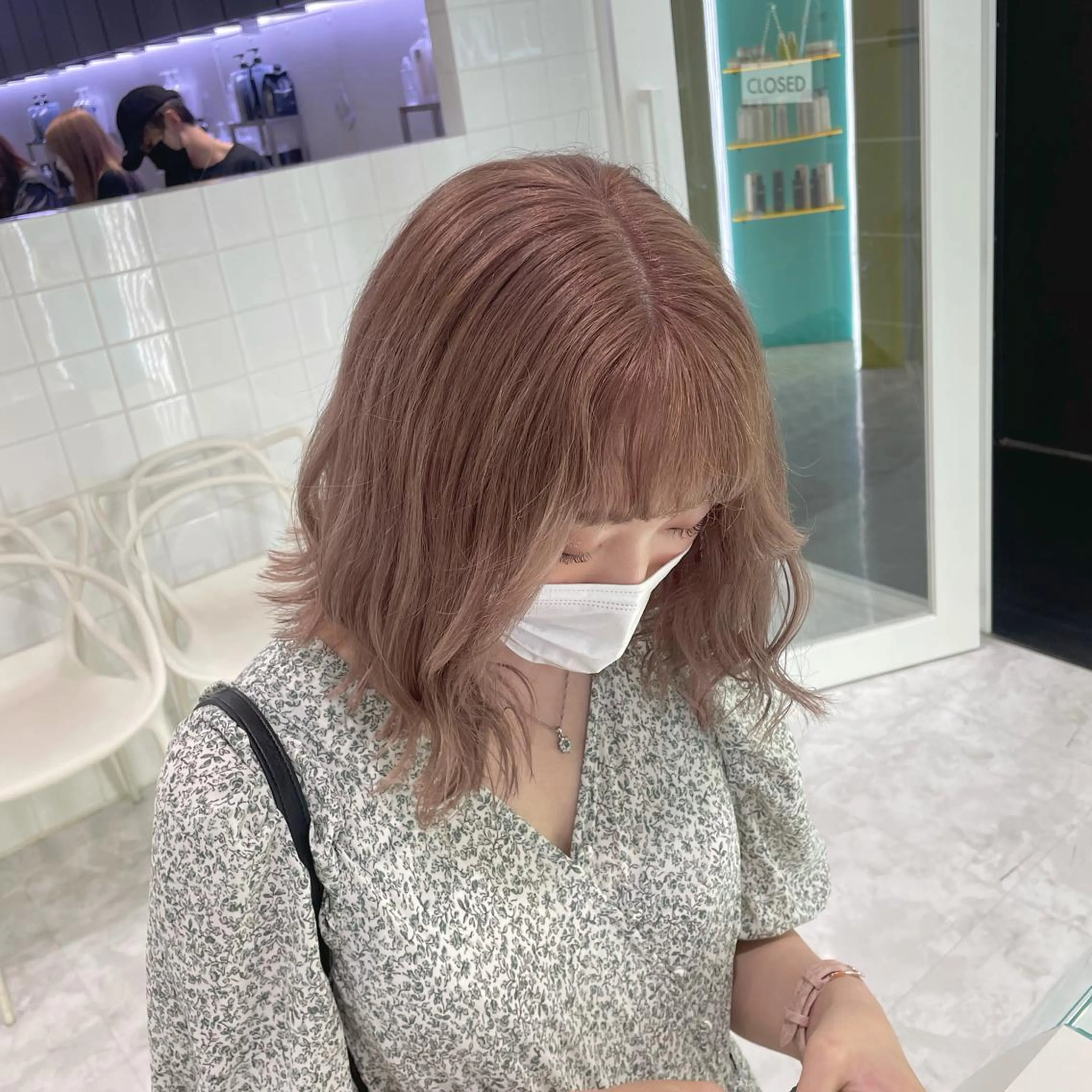 ミディアム 🤍韓国トレンド ヘア🤍miku🤍のヘアスタイル