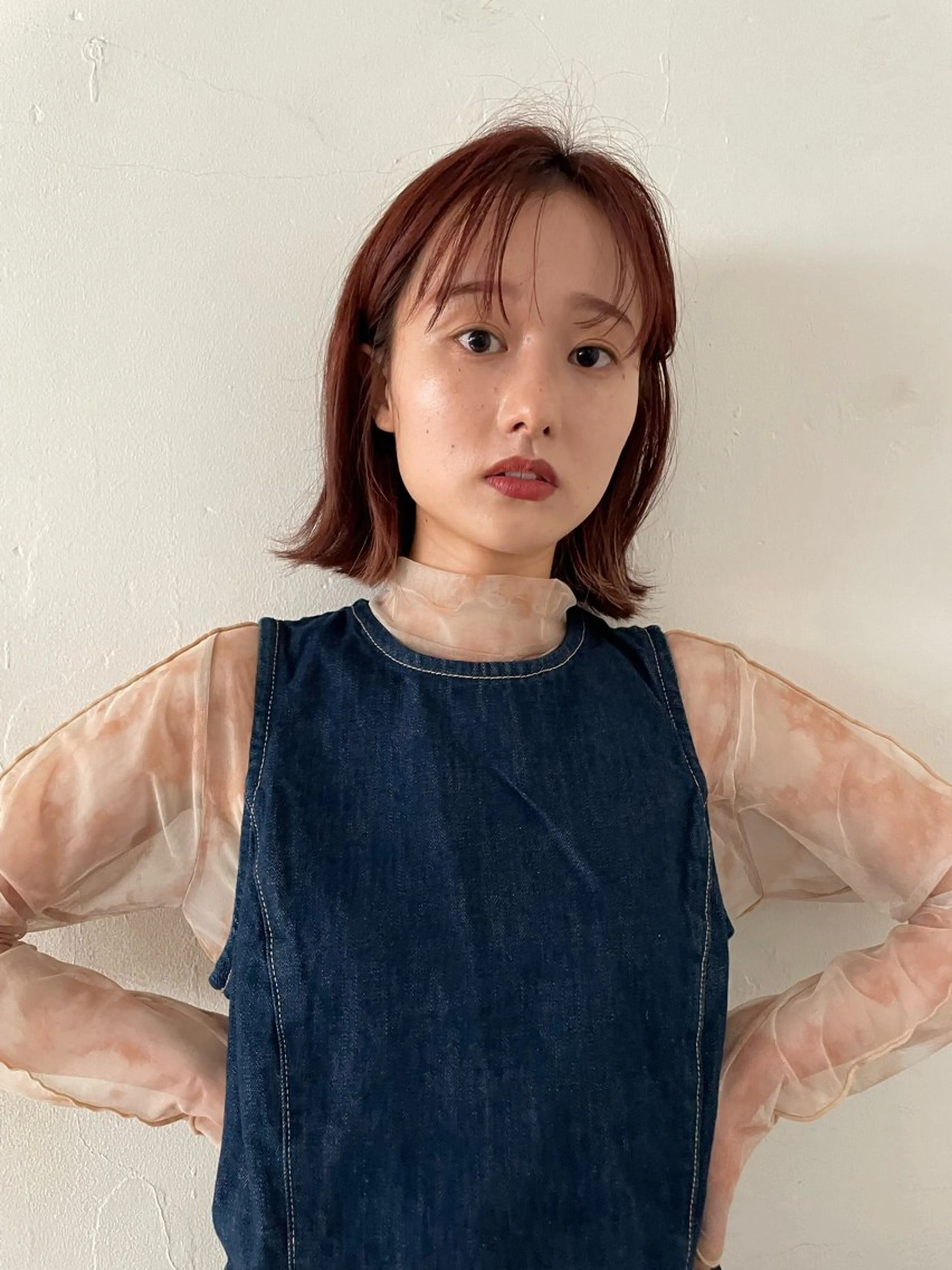 カラー H by shiomi H所属・minami カラーモデル募集中のヘアスタイル