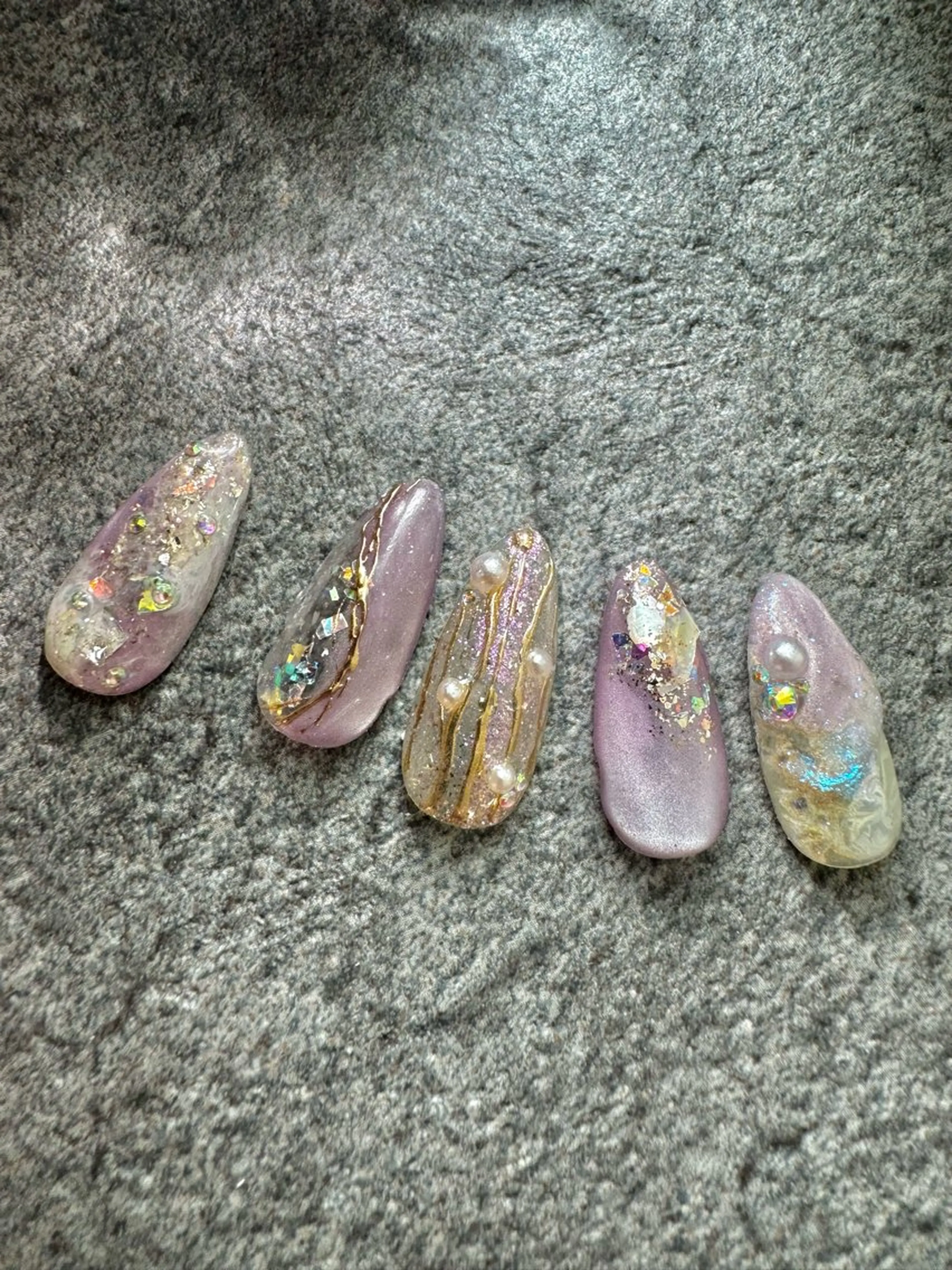 ネイル マグネットネイル Aisol nail salonのネイルデザイン