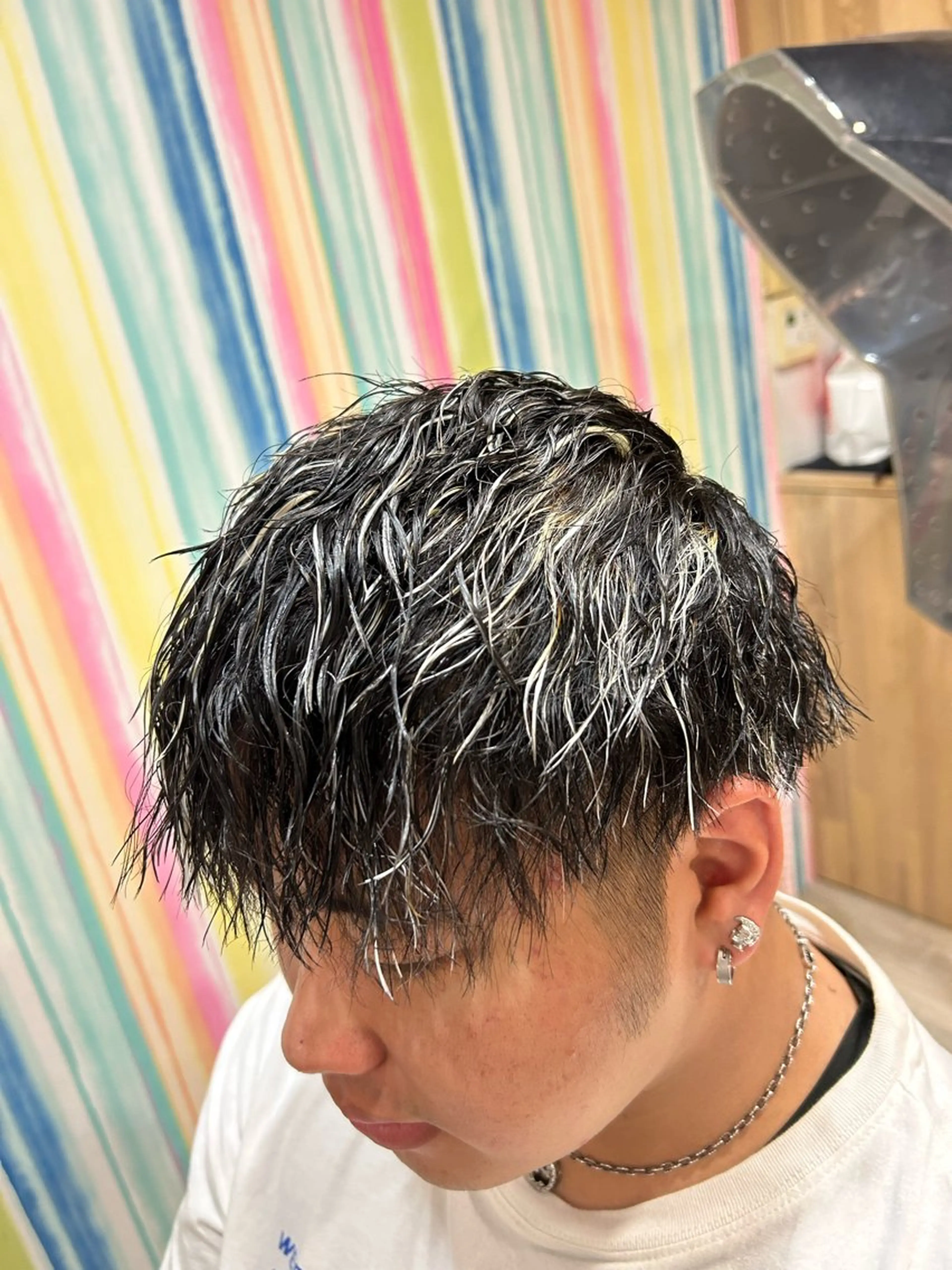 カラー パーマ カット パーマ hairLOOP所属・西院LOOP sayakaのヘアスタイル