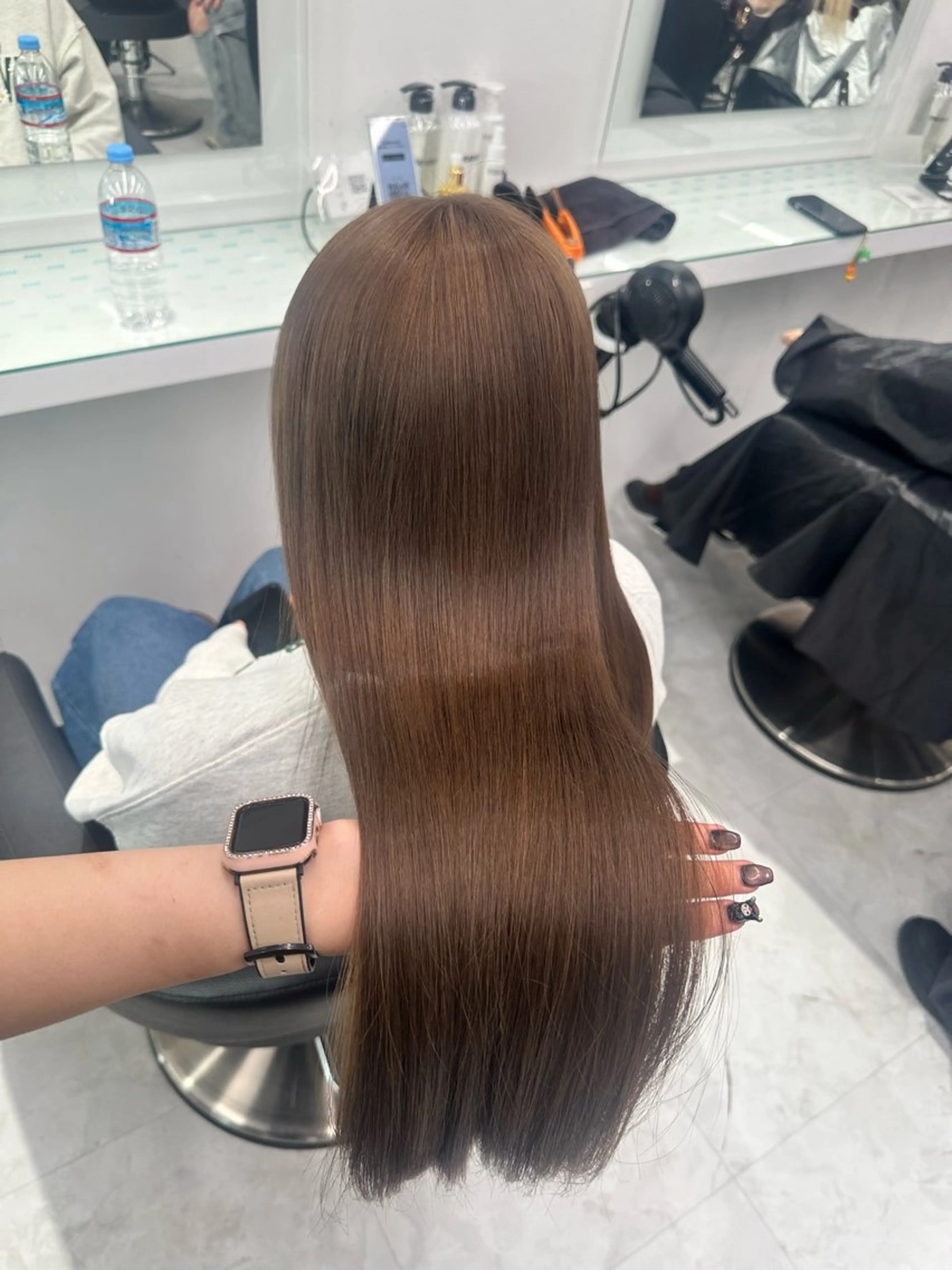 カラー マンツーマン/原宿/ 透明感カラー⭐️のヘアスタイル