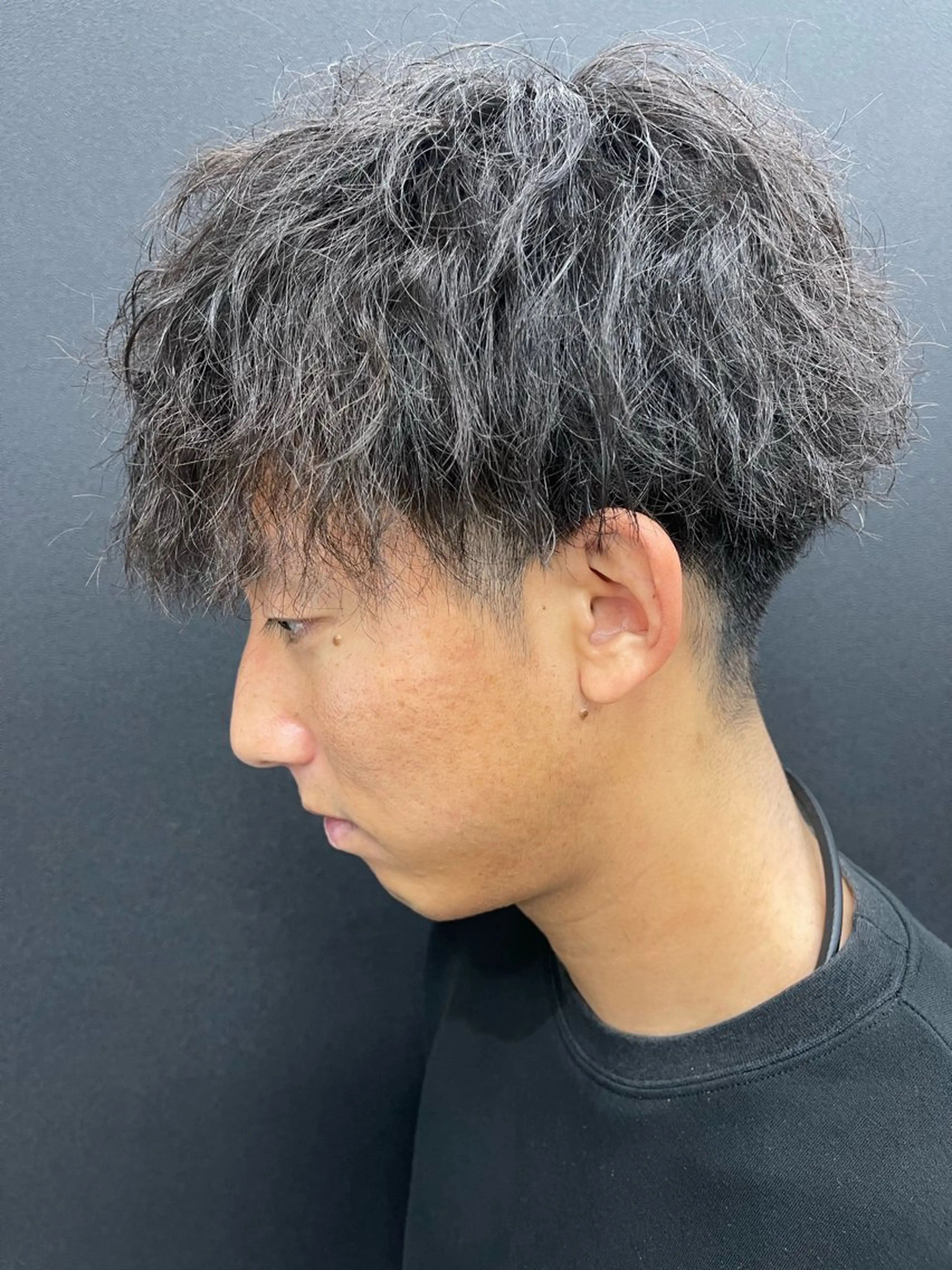 ショート パーマ メンズ メンズパーマ カット パーマ トリートメント beautystadium529所属・高橋 裕利のヘアスタイル
