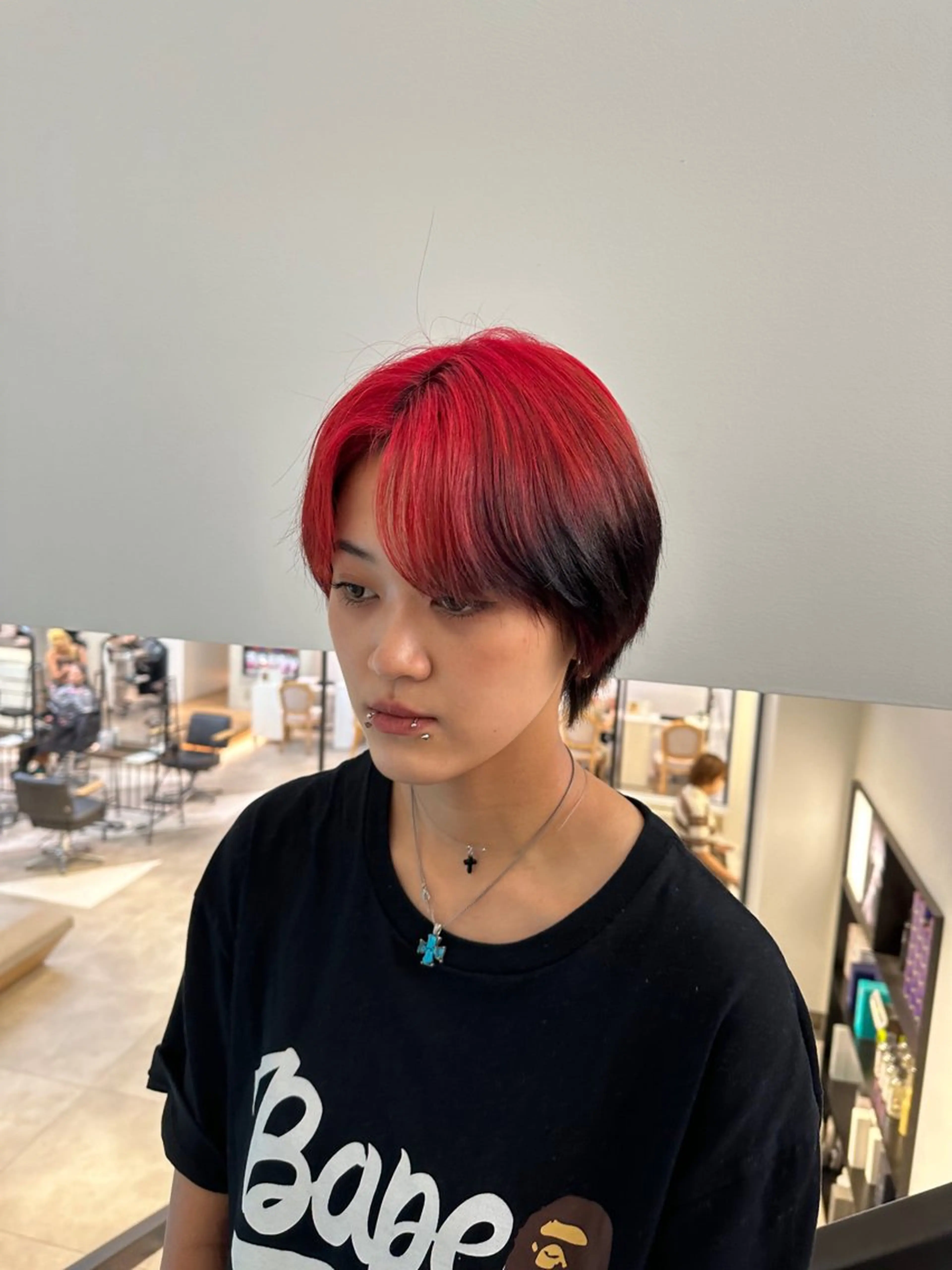 カラー ヘアアレンジ ネイル ヘアカラー ハイトーン特化 pepe🎀のヘアスタイル