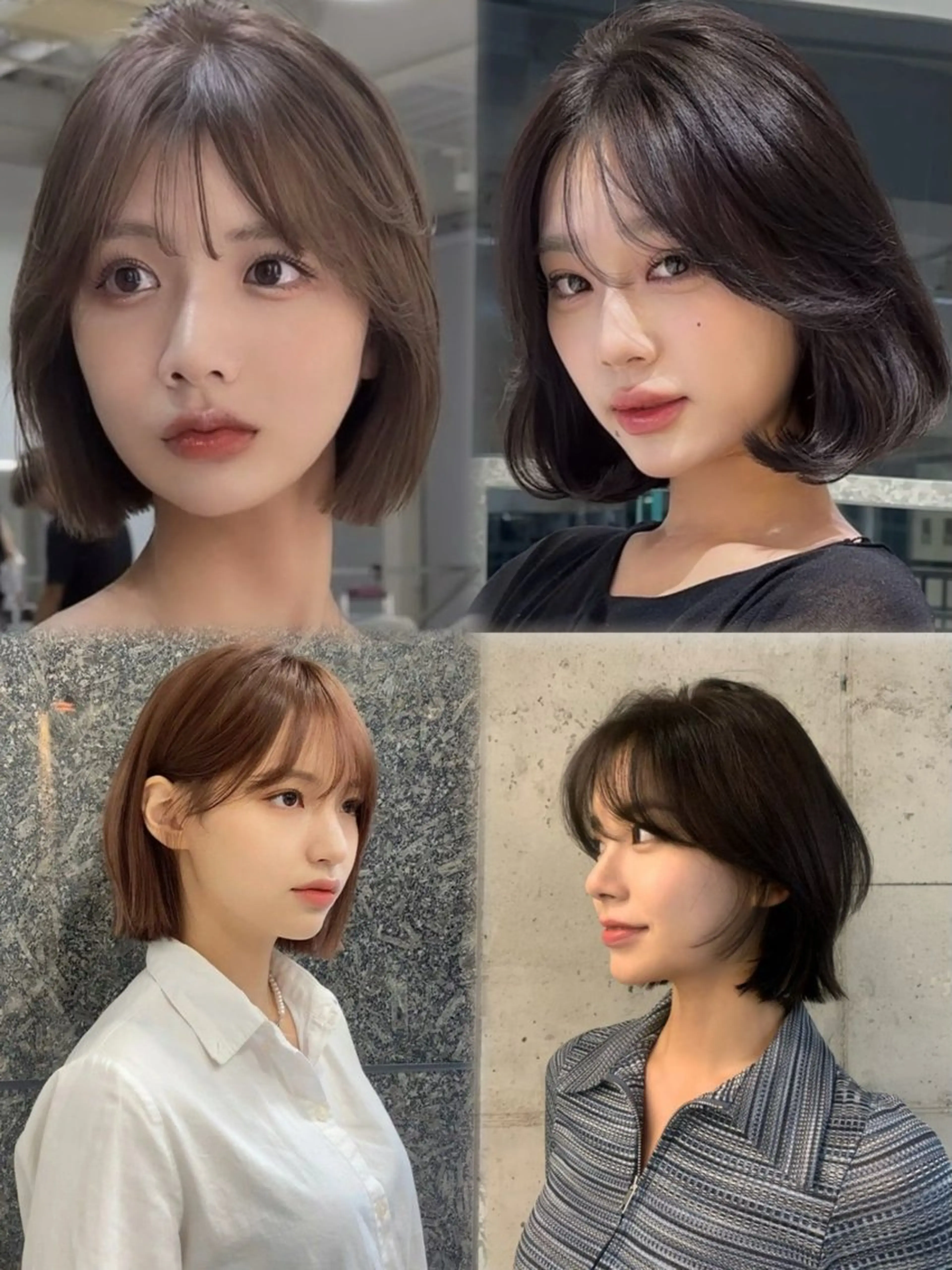 【1日1人限定⭐️】韓国トレンドボブの似合わせカット　20​〜​30歳限定の写真