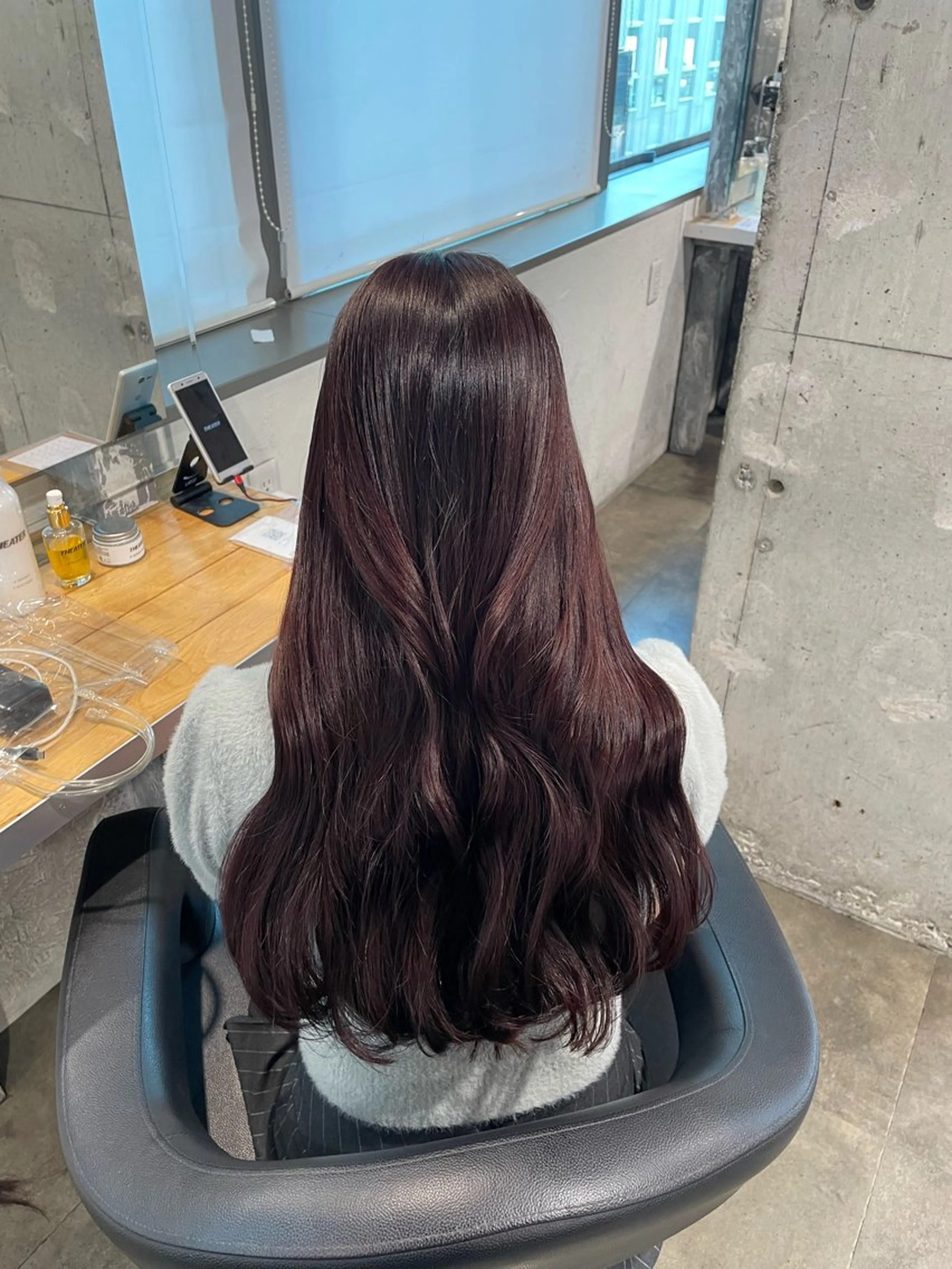 カラー ヘアカラー 🤍韓国ヘア🤍透明 感ベージュ/まりんのヘアスタイル