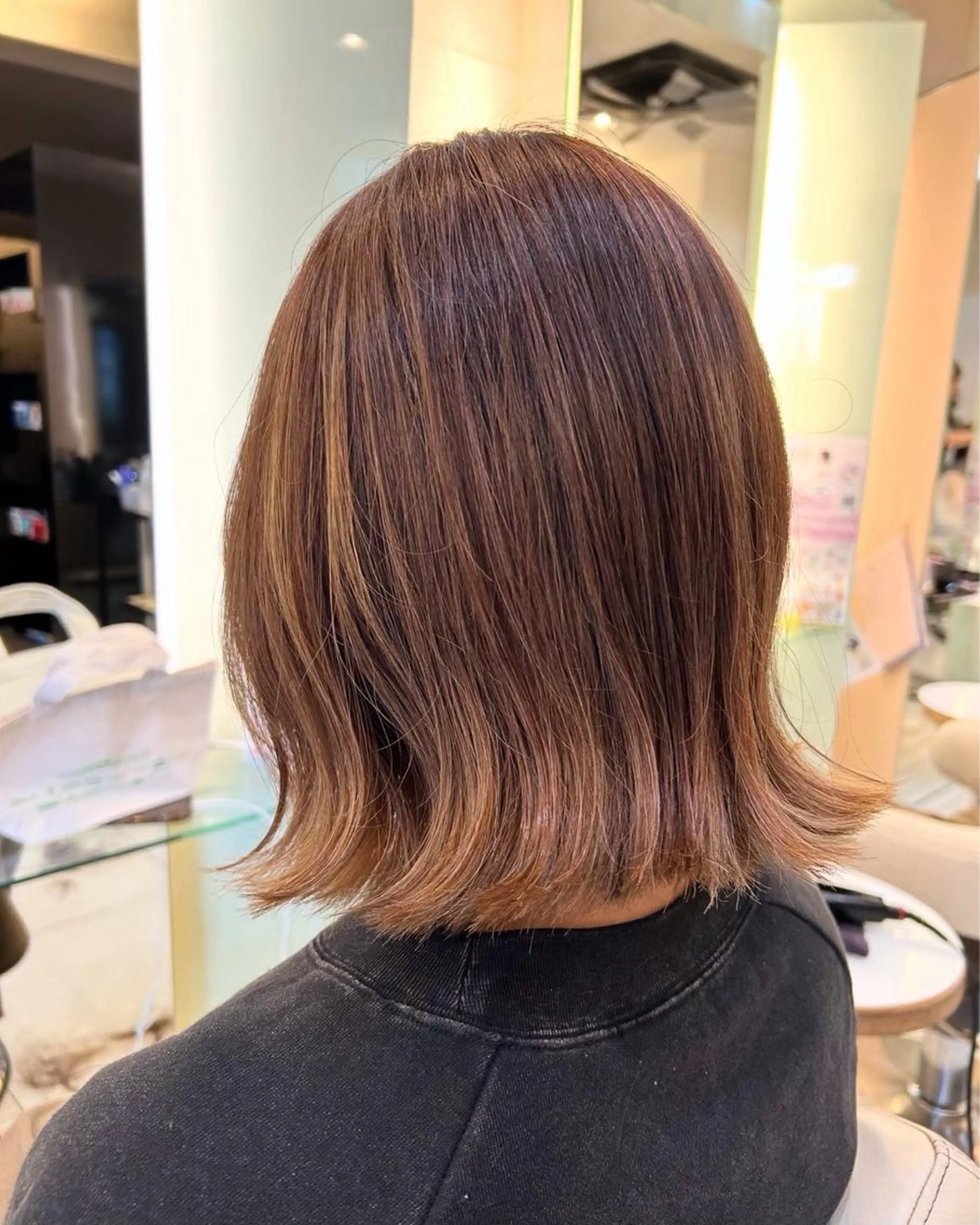 カラー ブリーチカラー/鶴川 /ハイトーン/あいのヘアスタイル