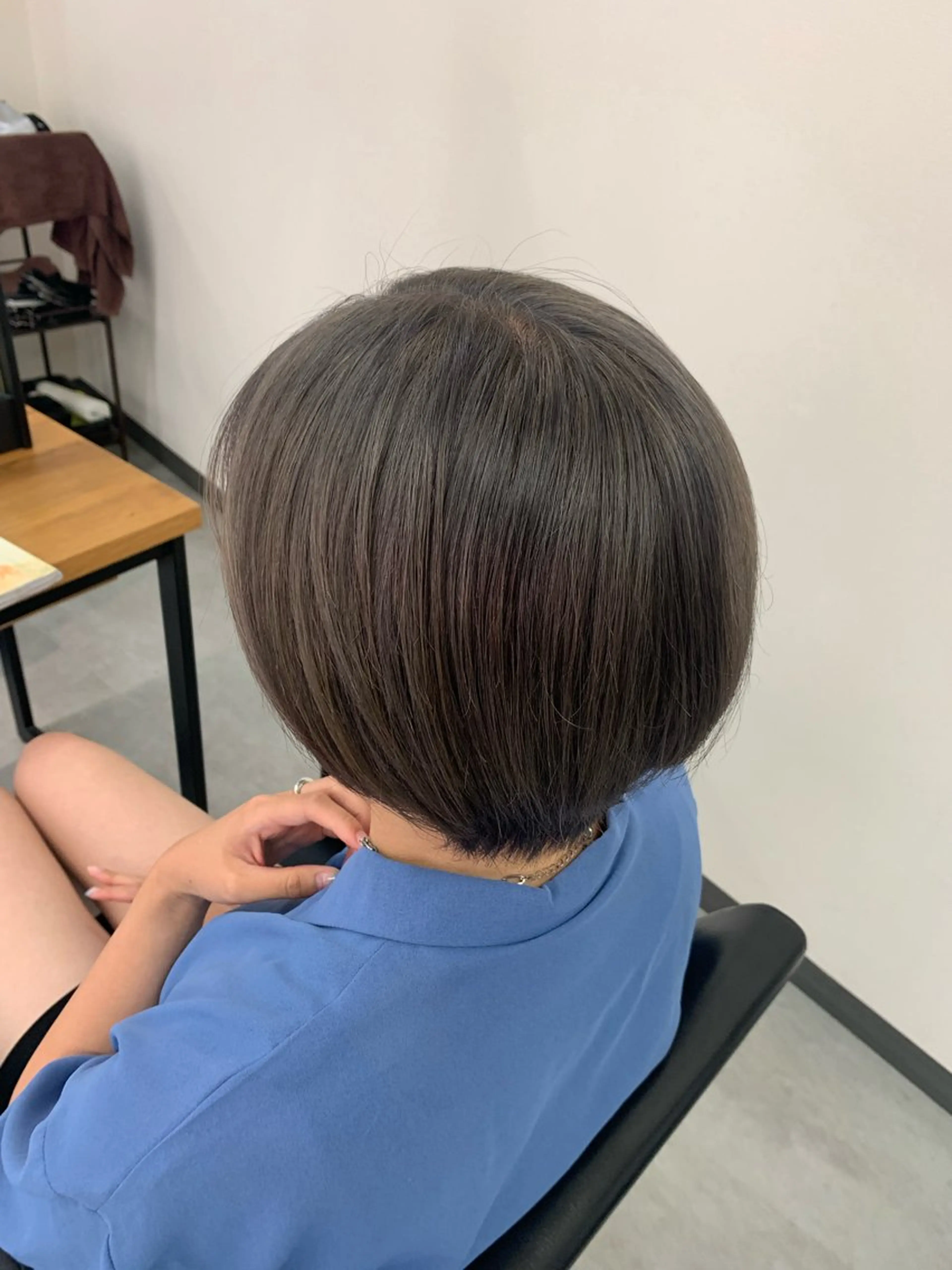 ショート カラー ヘアカラー トリートメント FURUKAWA JUNYAのヘアスタイル