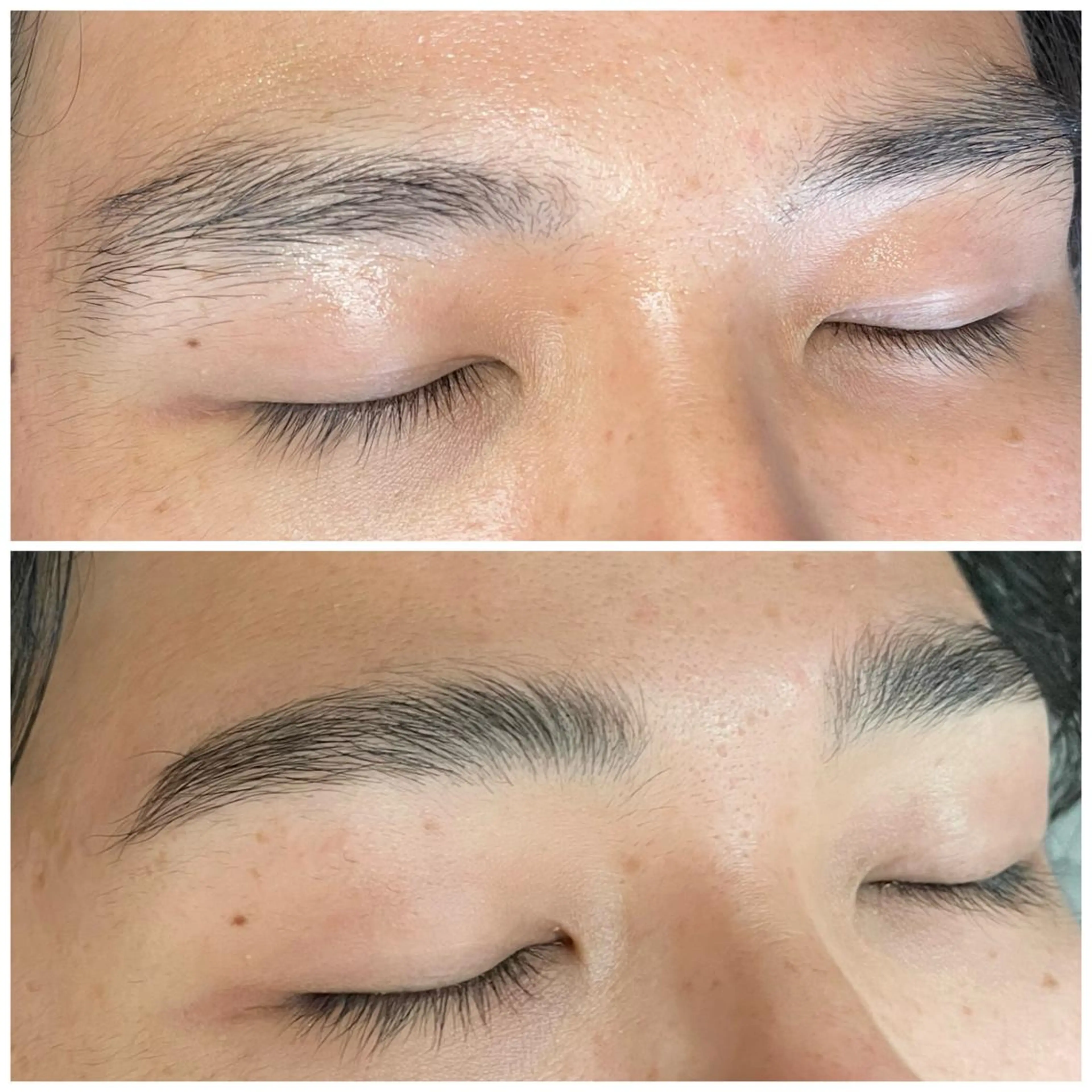 アイブロウ ハリウッドブロウリフト メンズアイブロウ YUNIKO eyelashのマツエク・マツパデザイン