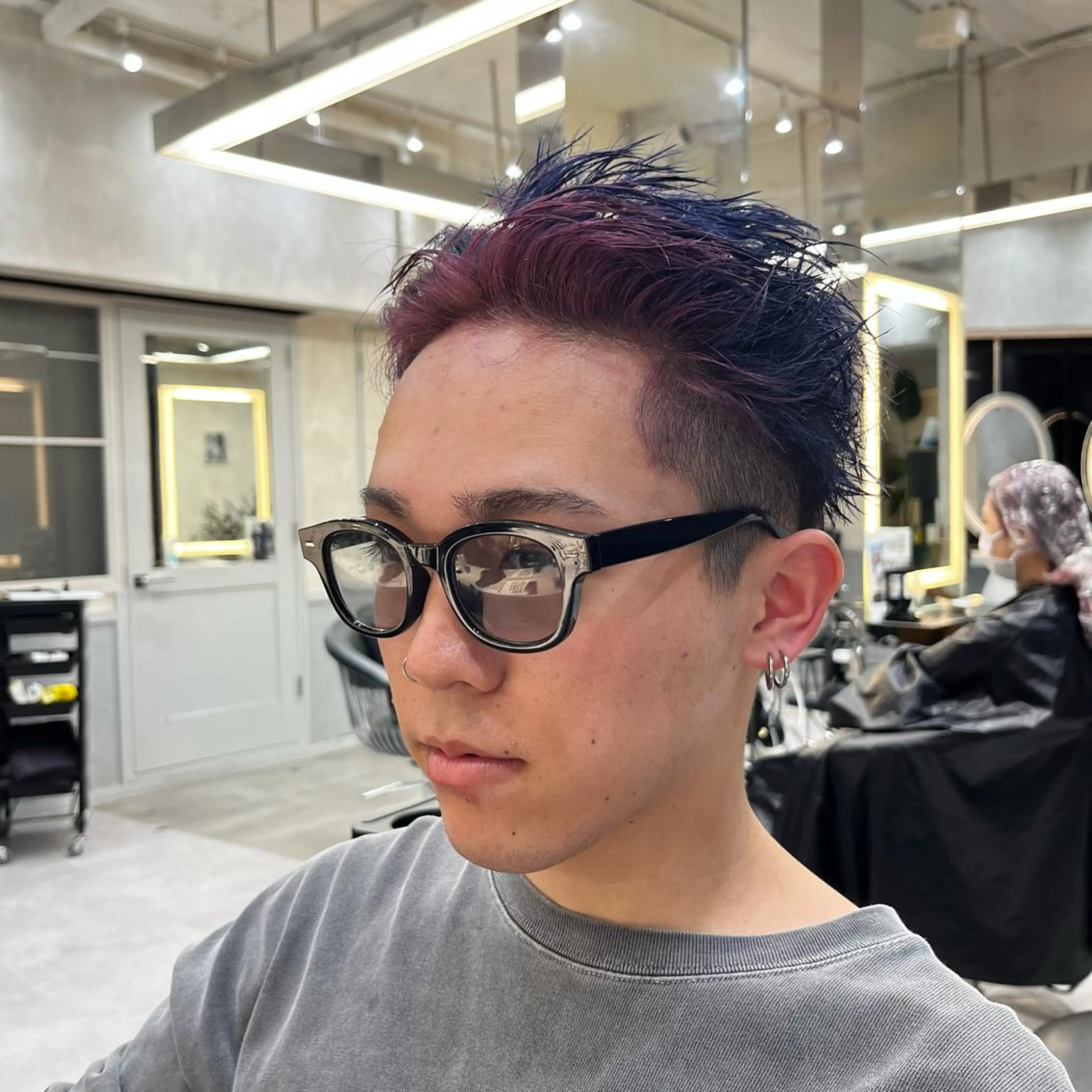 メンズ 池袋/似合わせ/縮毛 髪質改善【ugen】のヘアスタイル