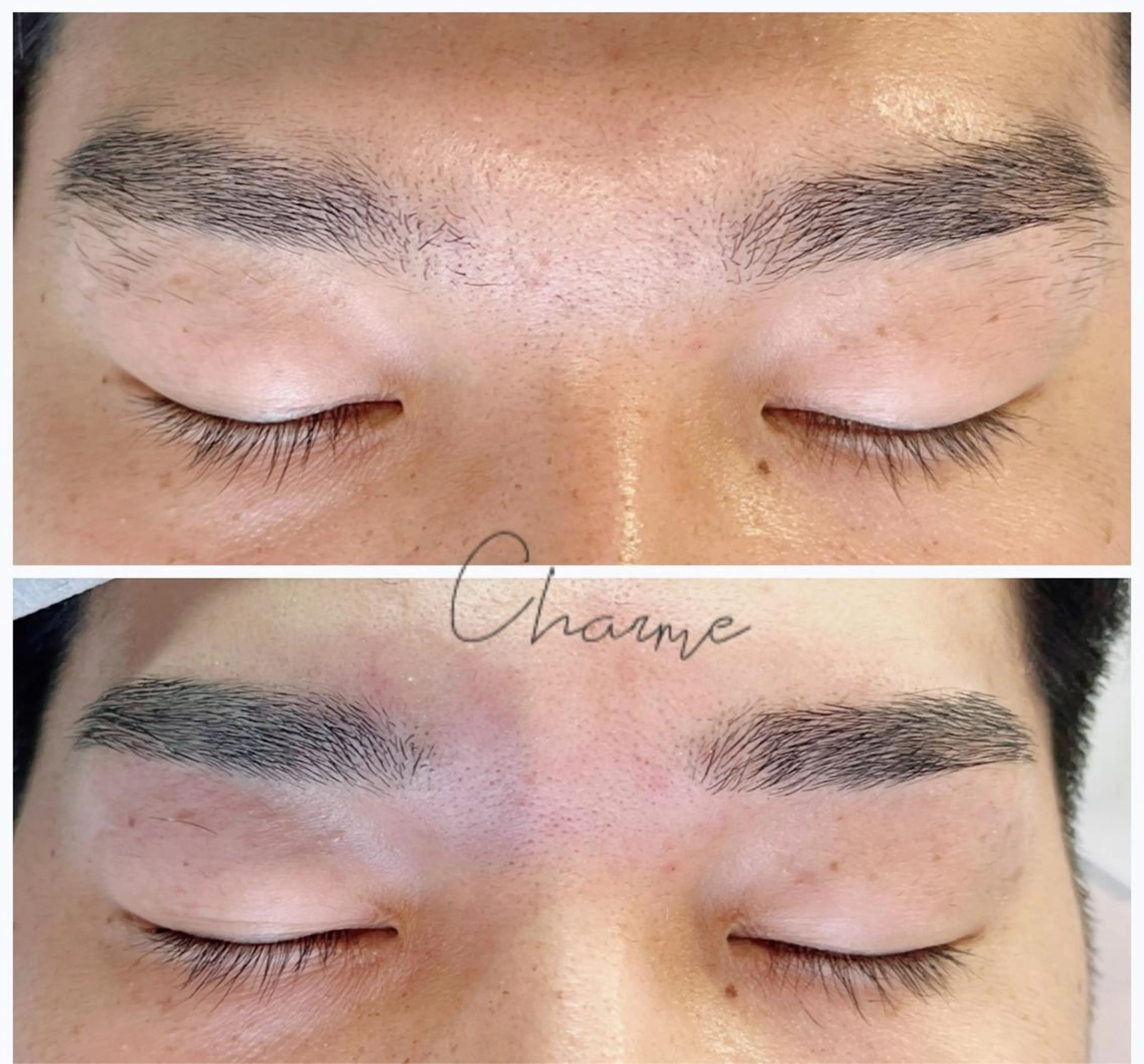 メンズ アイブロウ メンズアイブロウ Charme（シャルム）所属・Charmeme シャルムミーのマツエク・マツパデザイン