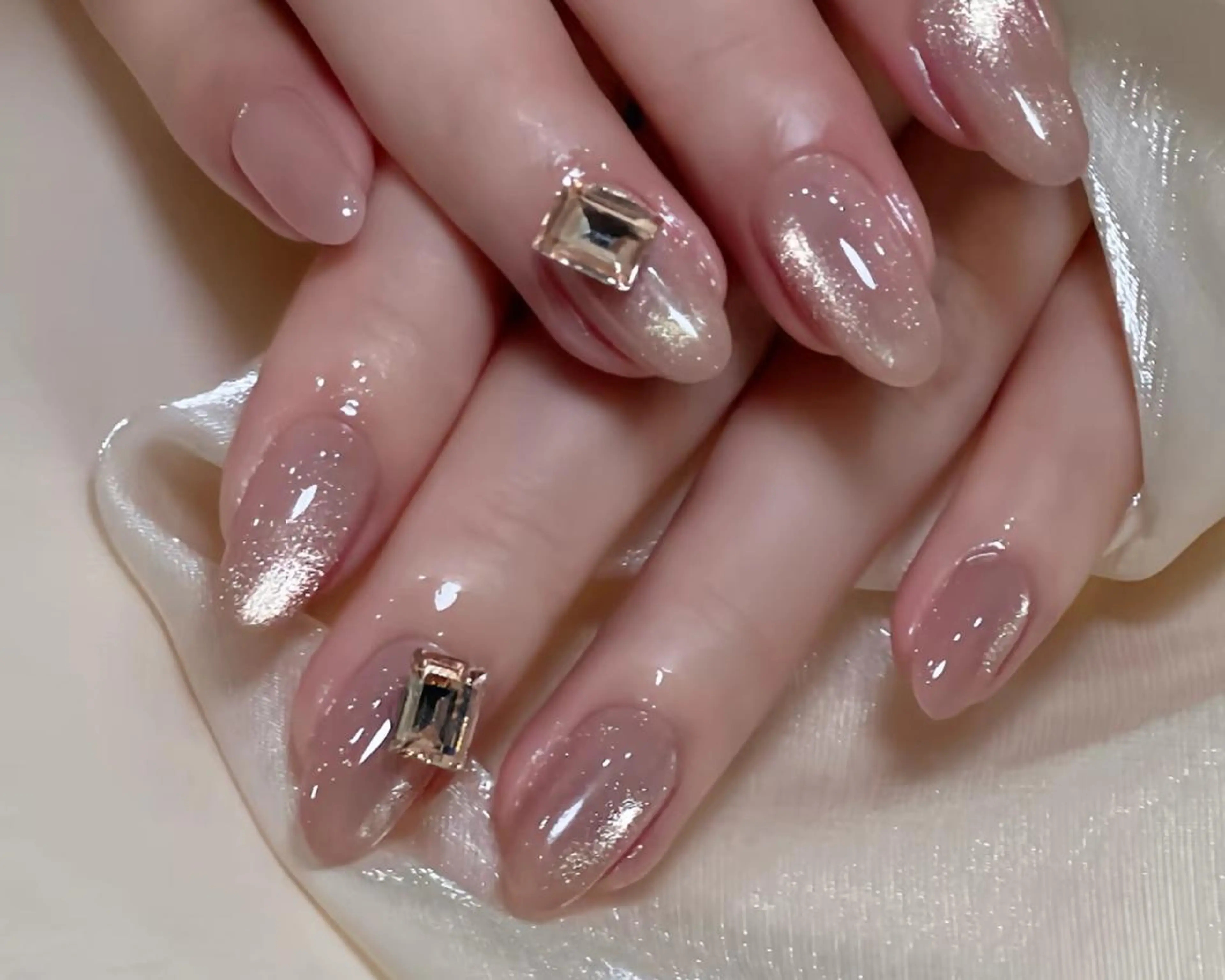 ネイル ハンドネイル By moonネイル 🌷ワンホン/韓国風のネイルデザイン