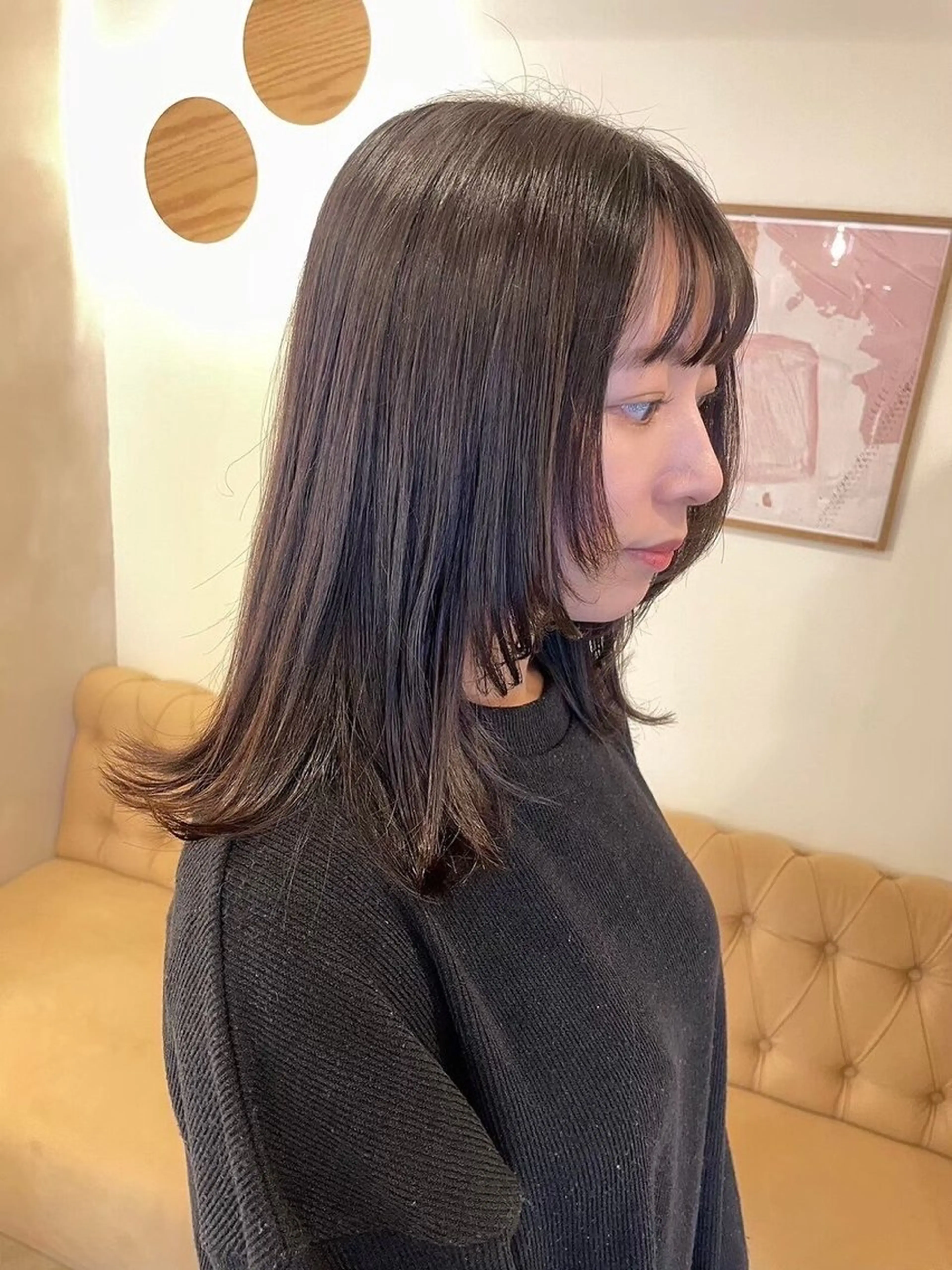 ロング rino カットモデル/名古屋のヘアスタイル