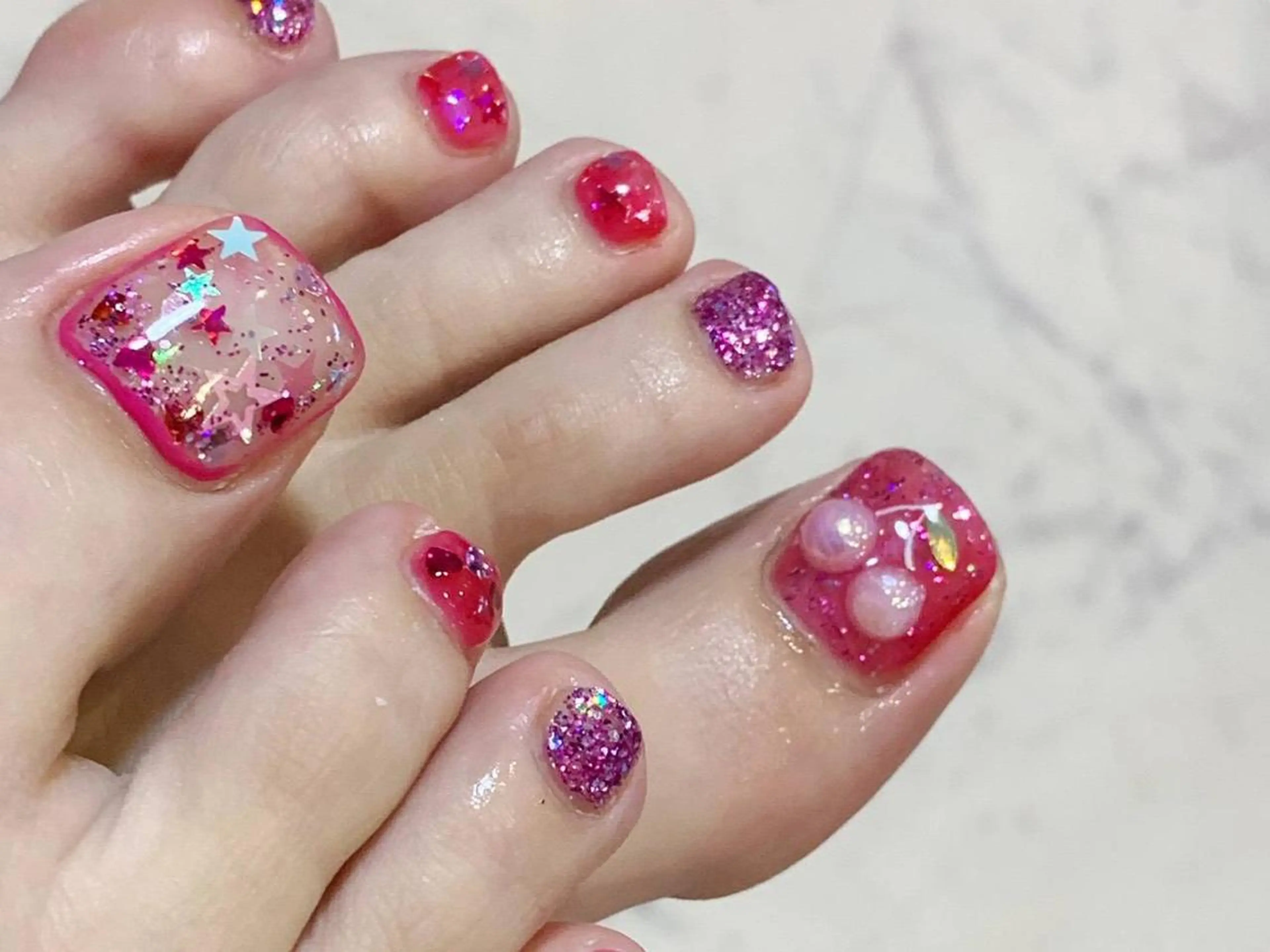 ネイル Menail心斎橋筋 ギャル×韓国🇰🇷のネイルデザイン