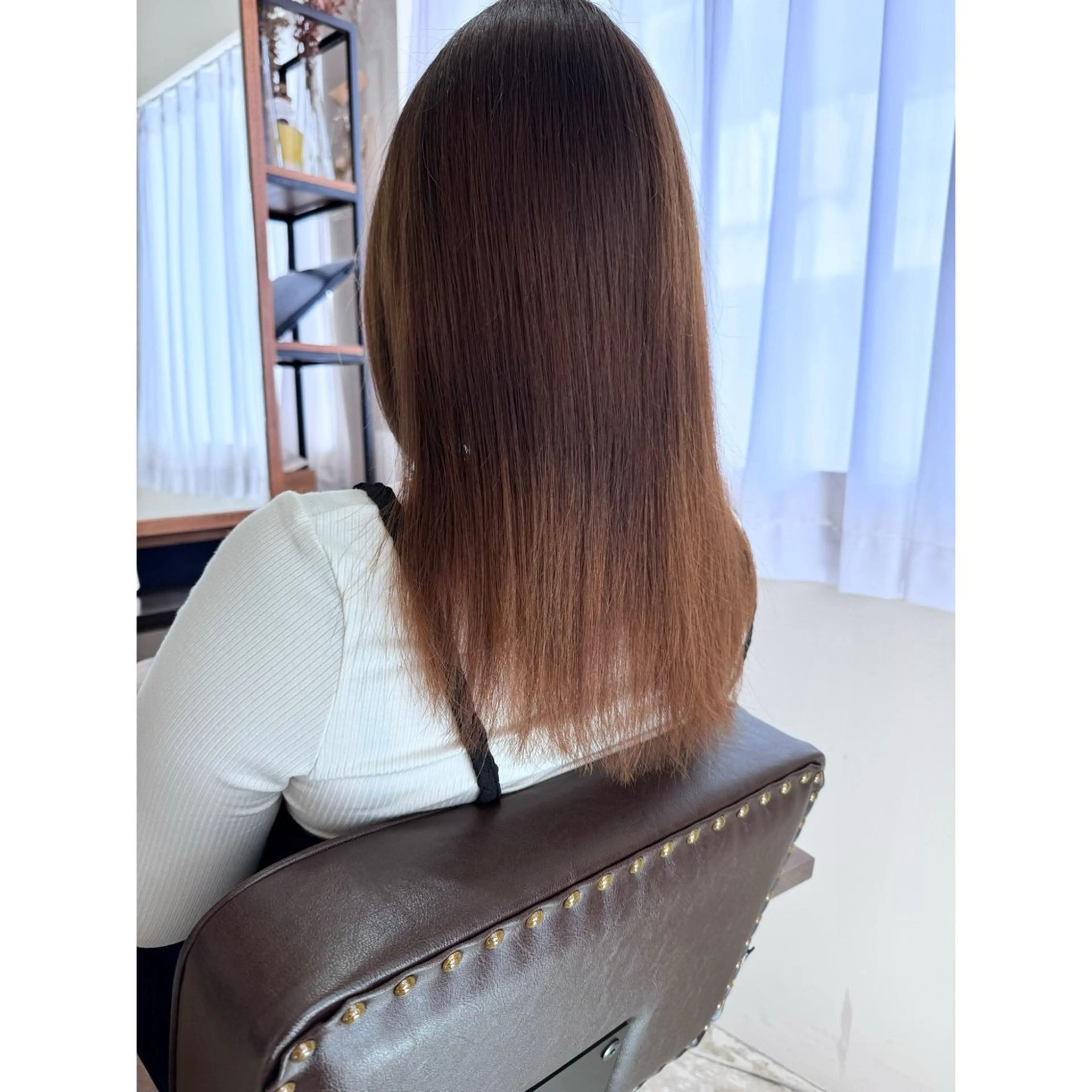 ロング カット 喜友名洸季 anoneのヘアスタイル