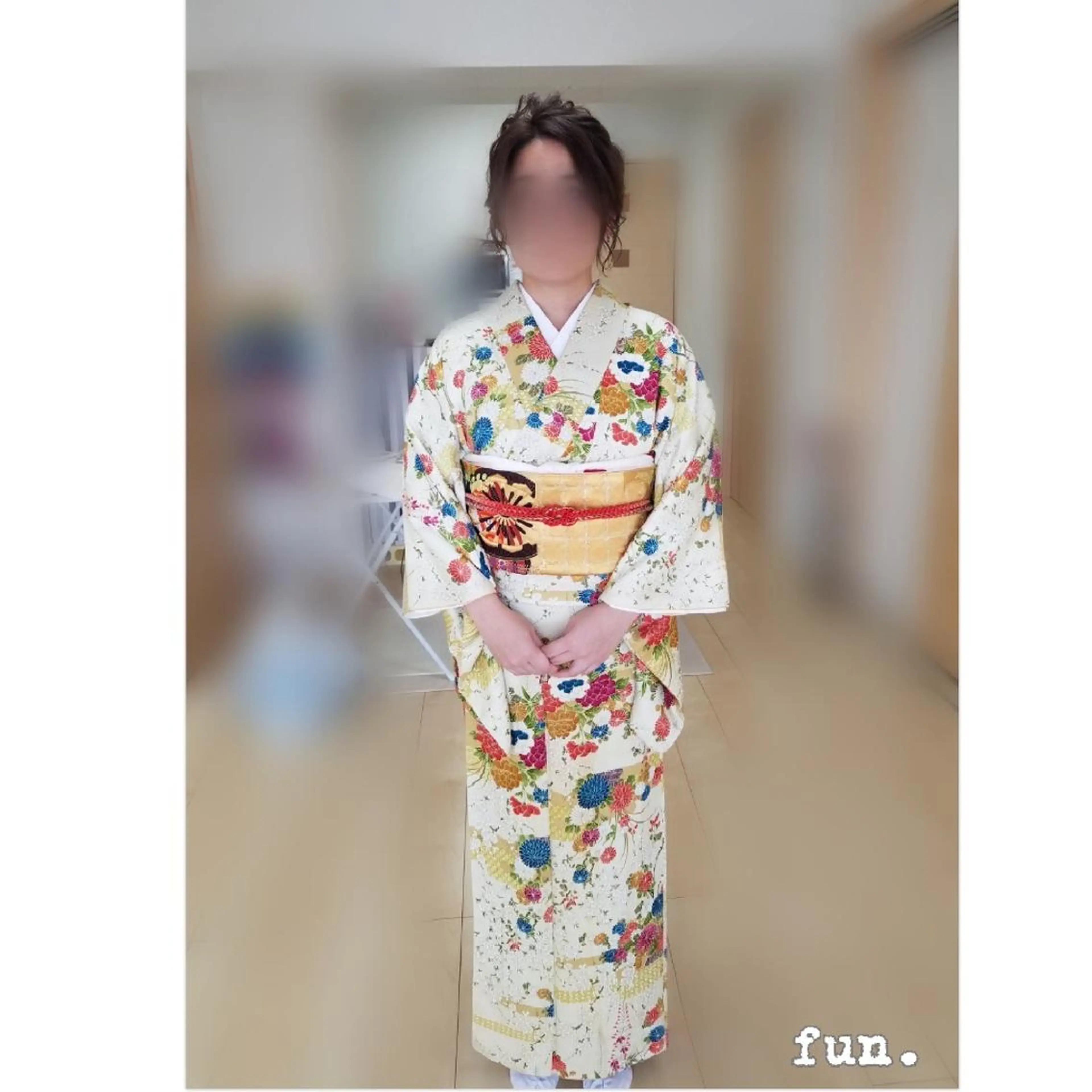 ミディアム ヘアアレンジ 着付け fun./ヘアセット /エクステ/着付のその他イメージ