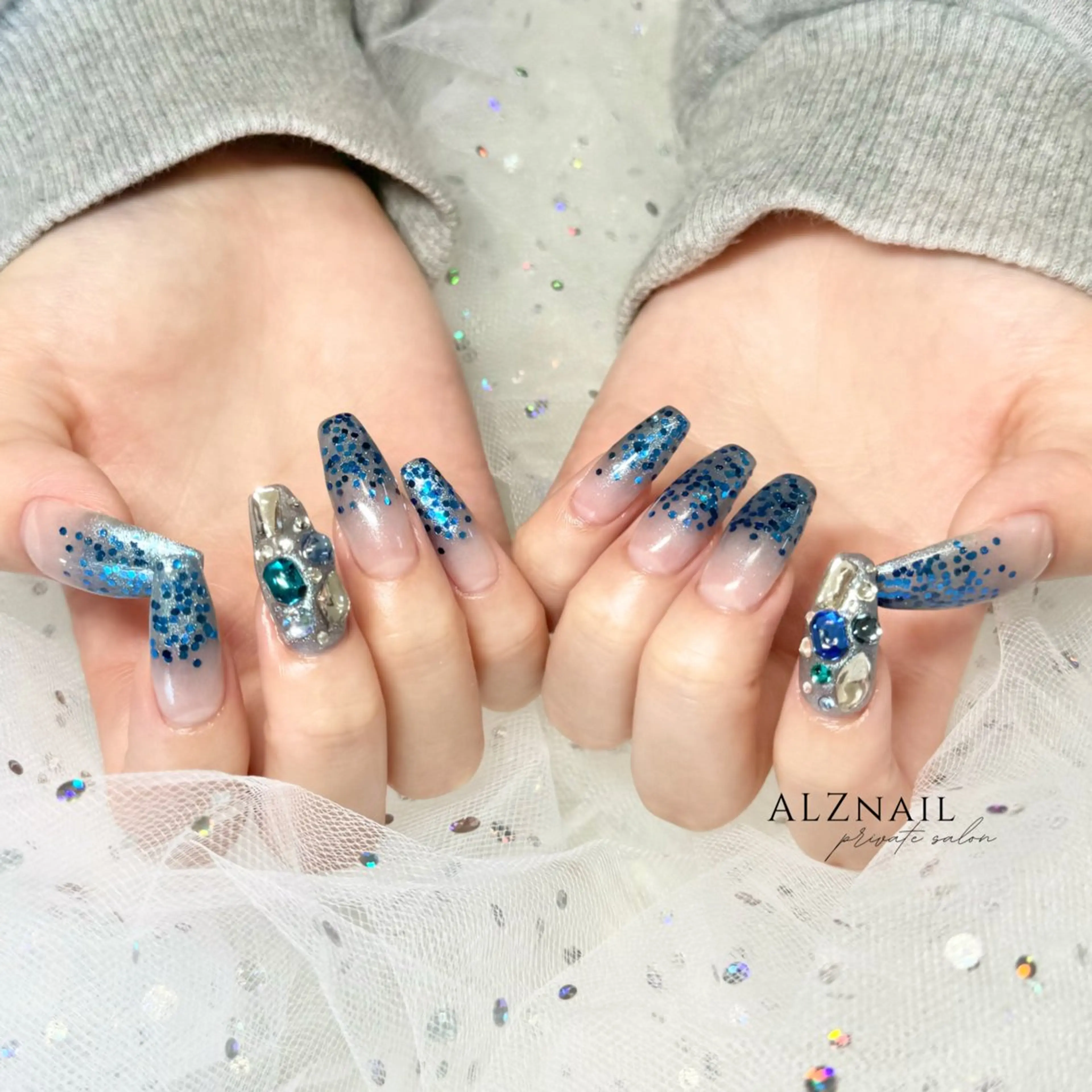 ネイル ハンドネイル ハンドケア ALZ nallのネイルデザイン