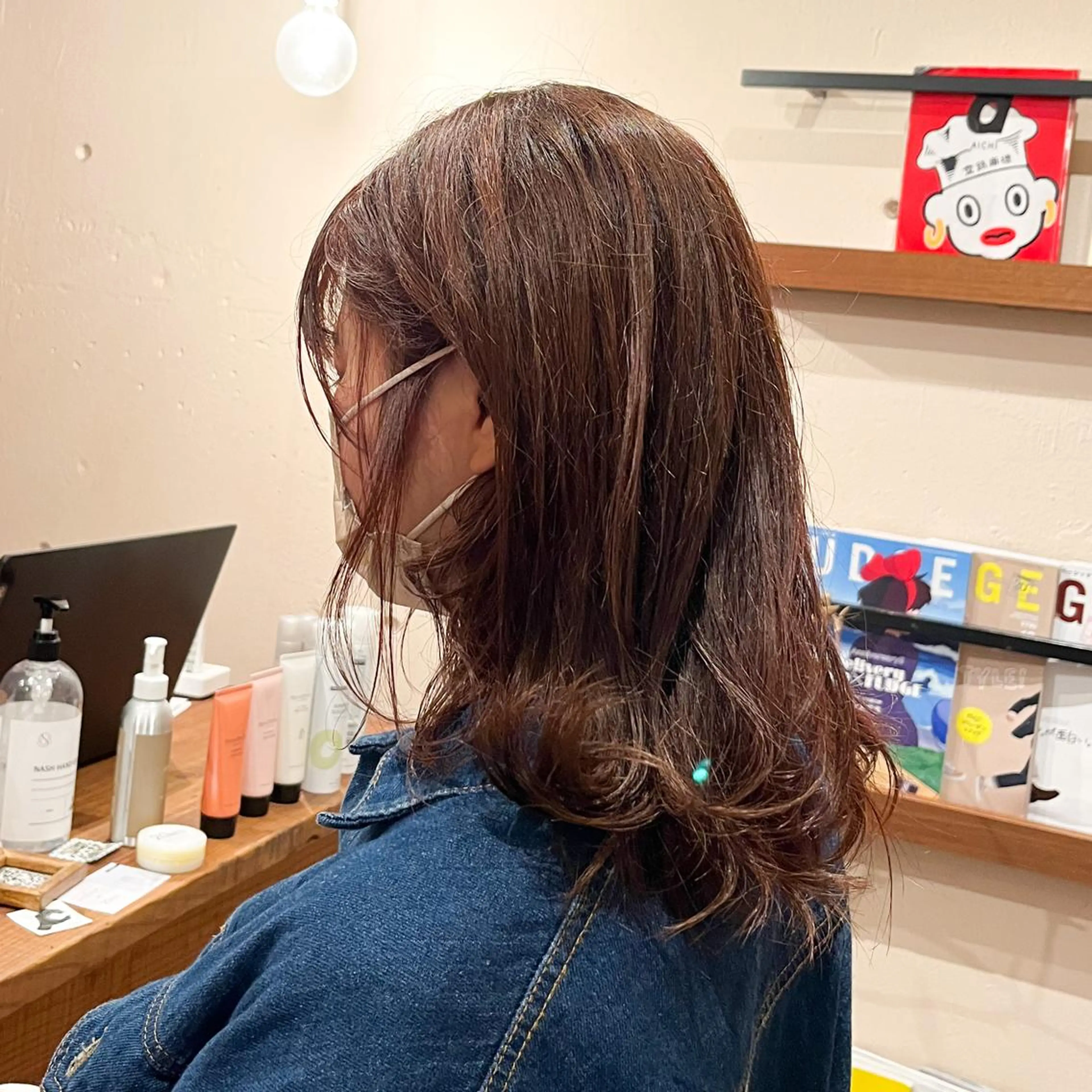 ミディアム カラー 【似合わせカット】 谷口海斗のヘアスタイル