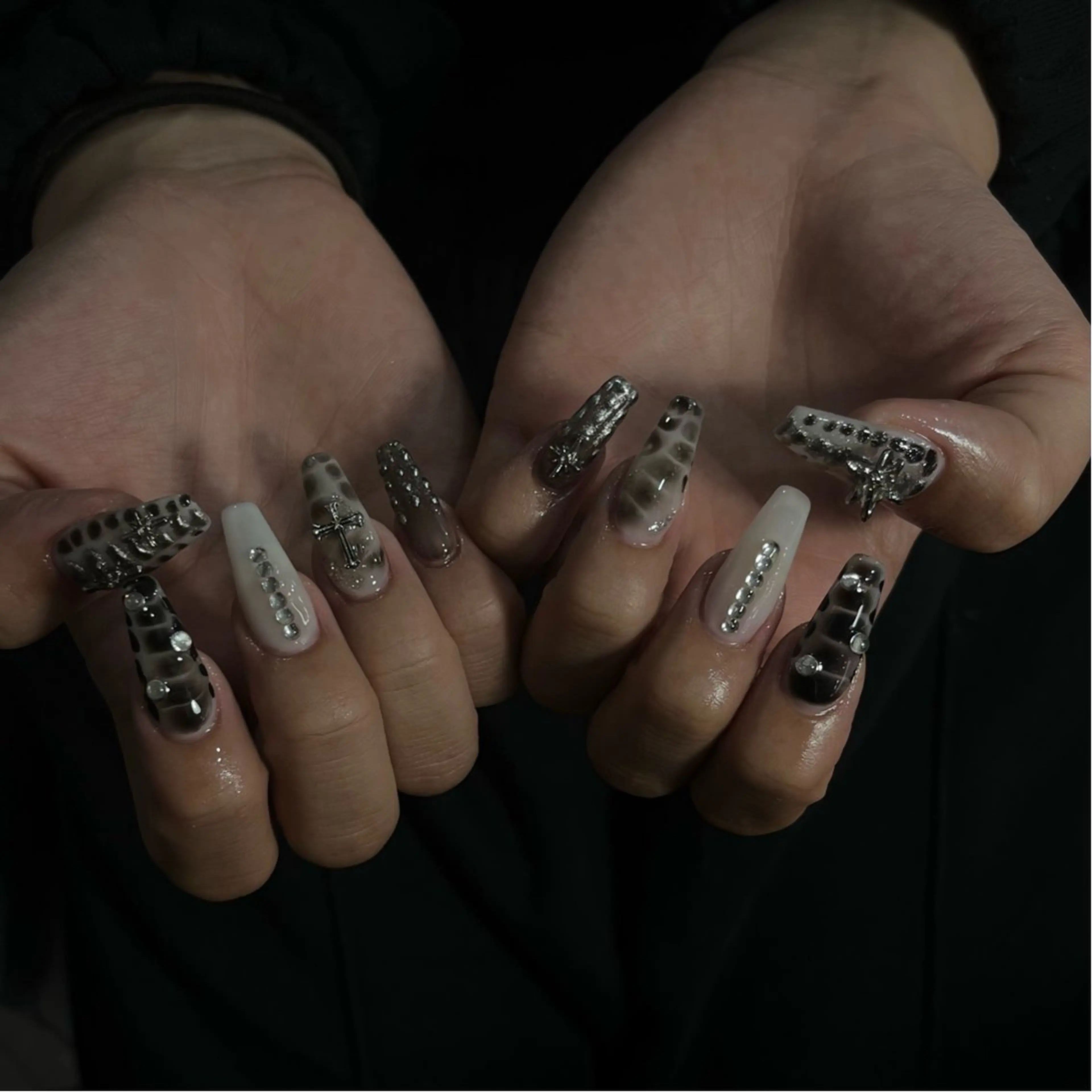 ネイル 韓国ネイル ワンホンネイル ハンドネイル ハンドケア Chang _Nailのネイルデザイン