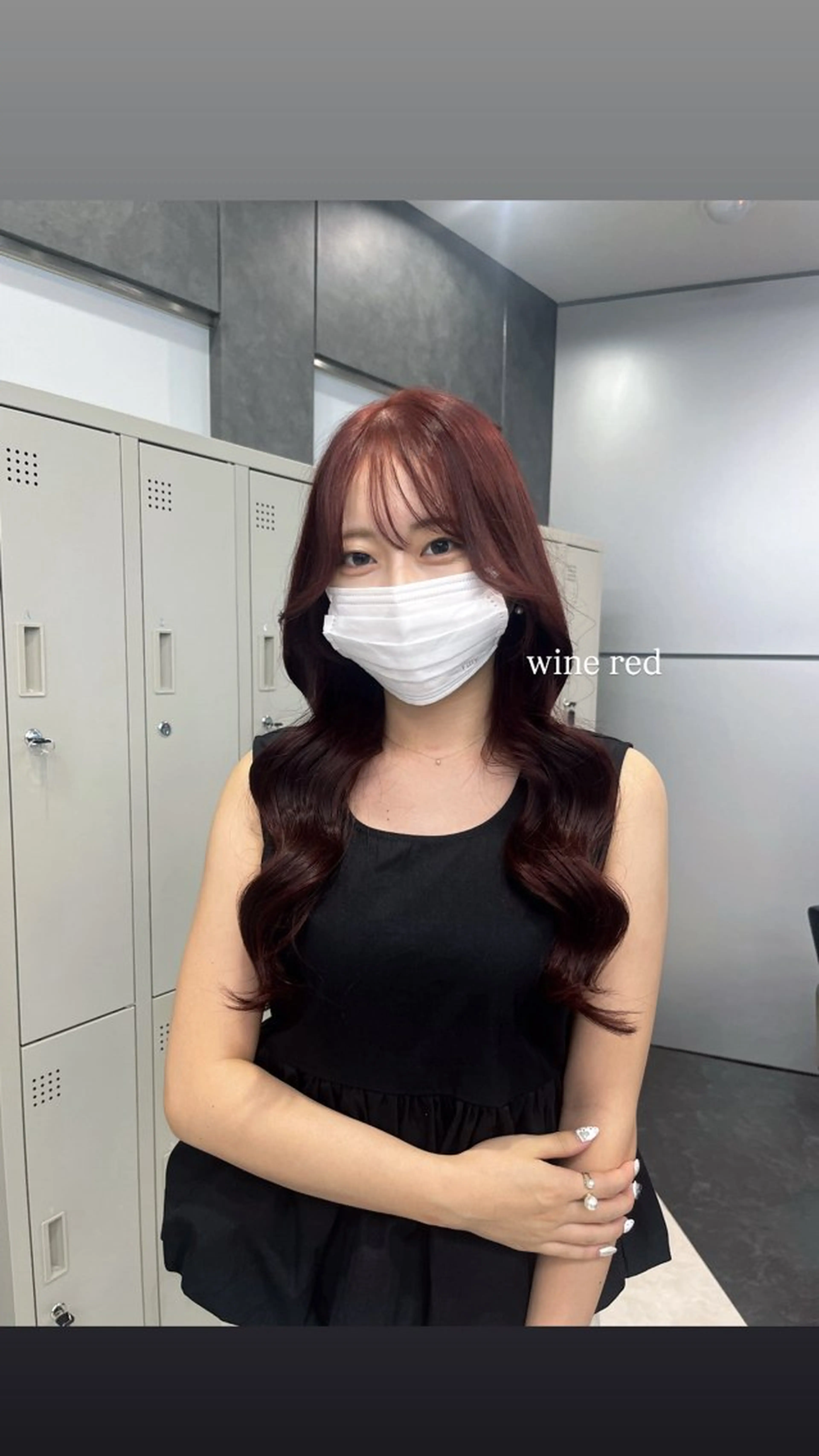 ロング カラー ヘアアレンジ ブリーチ ダブルカラー ブリーチなしカラー レッドカラー ヘアカラー トリートメント ヘアセット ハイトーン/透明感 髪質改善/rinaのヘアスタイル